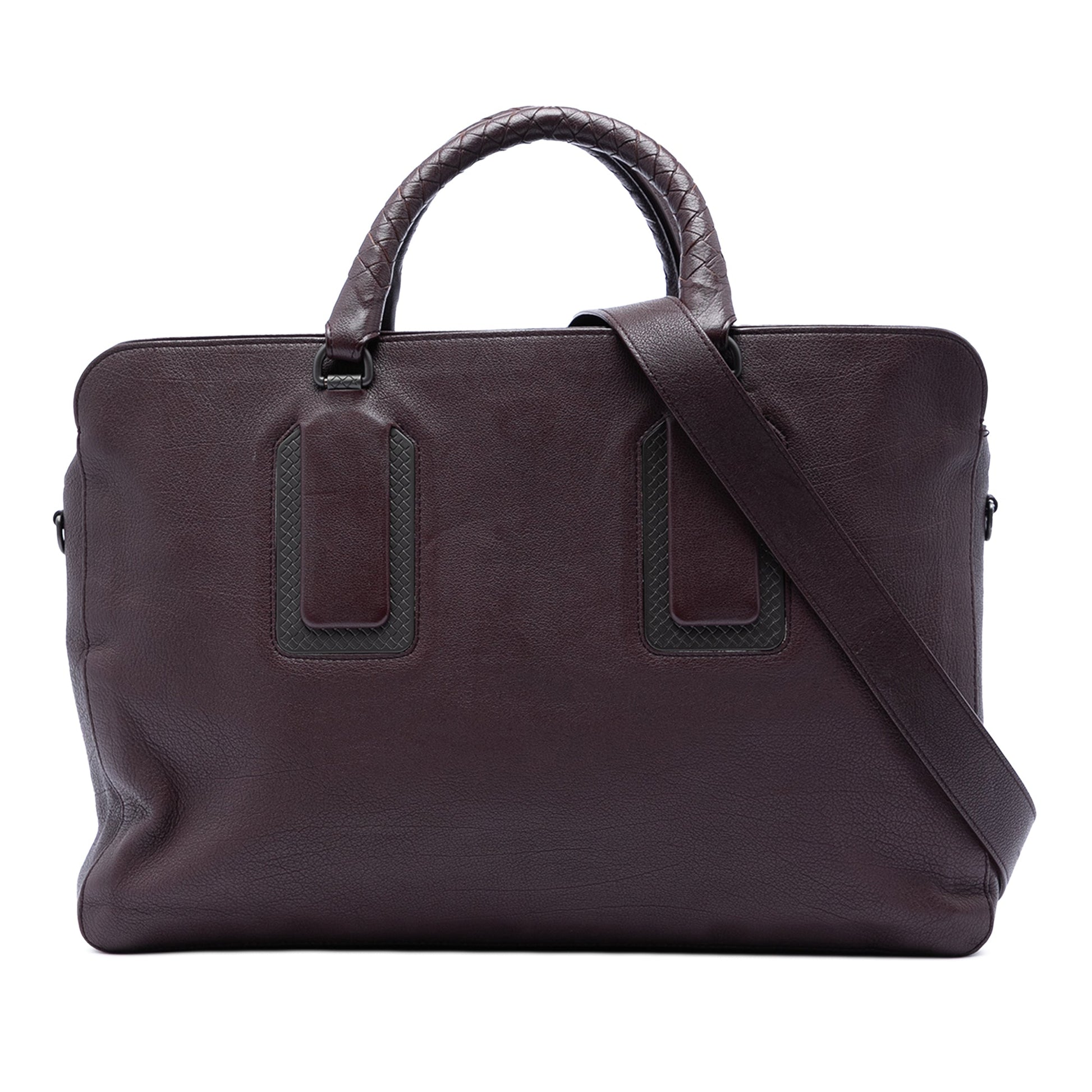 Bottega Veneta Leather Business Bag