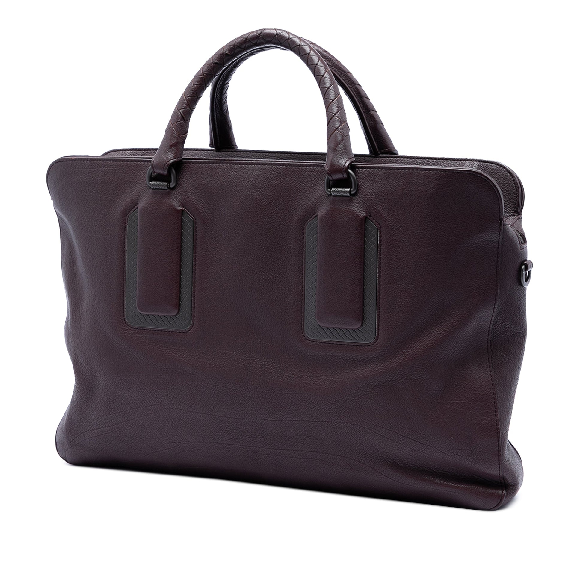 Bottega Veneta Leather Business Bag