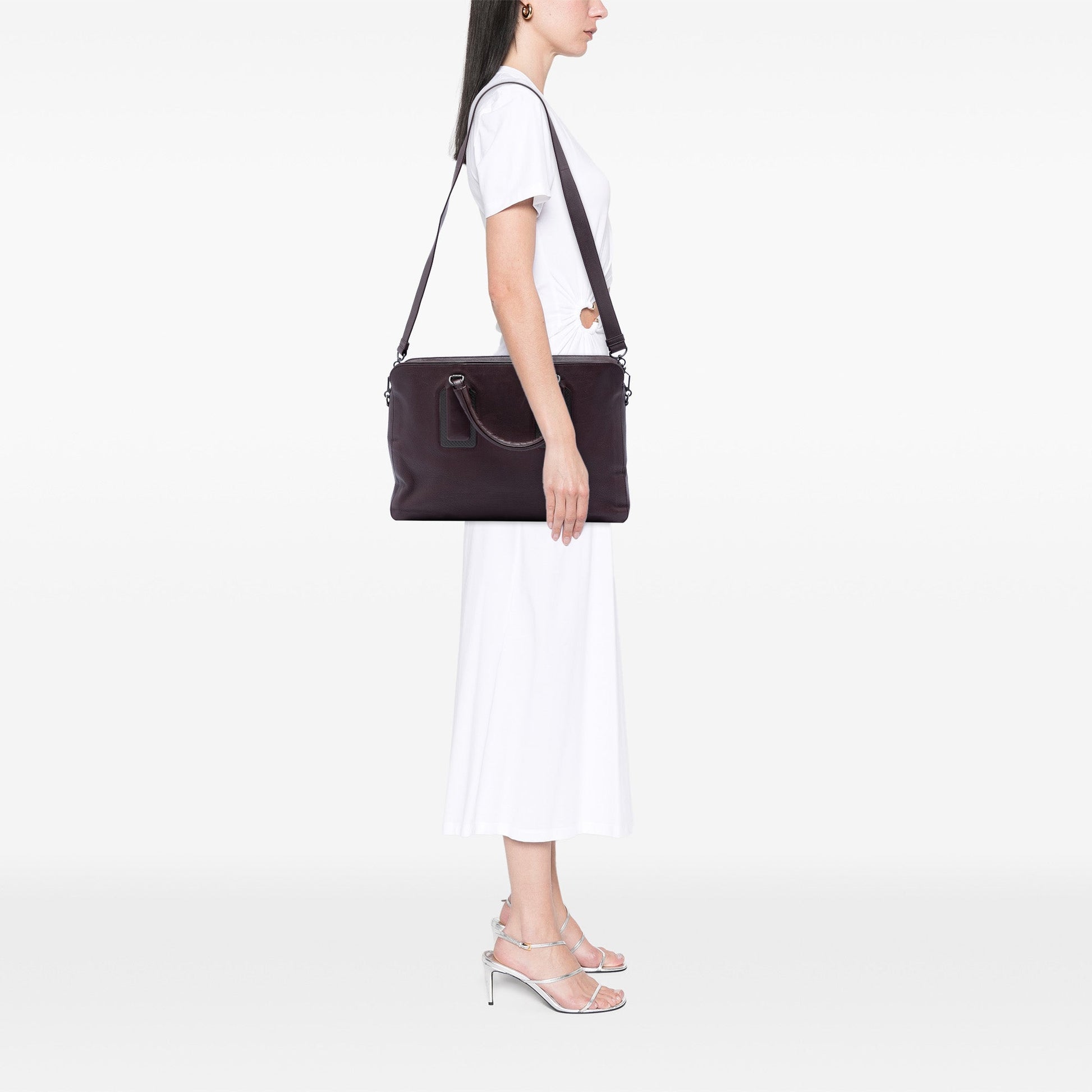 Bottega Veneta Leather Business Bag