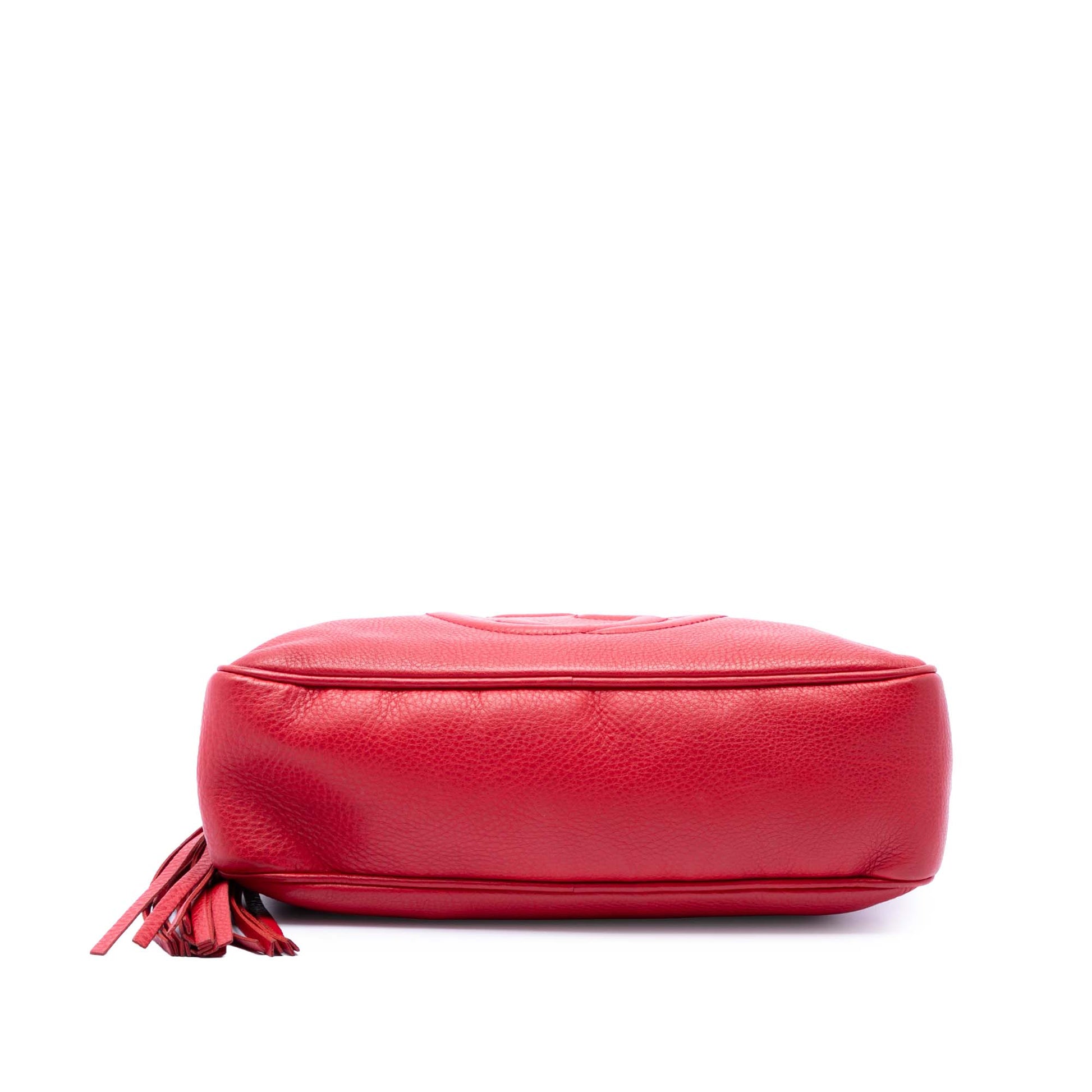 Gucci Calfskin Soho Chain Zip Shoulder Bag