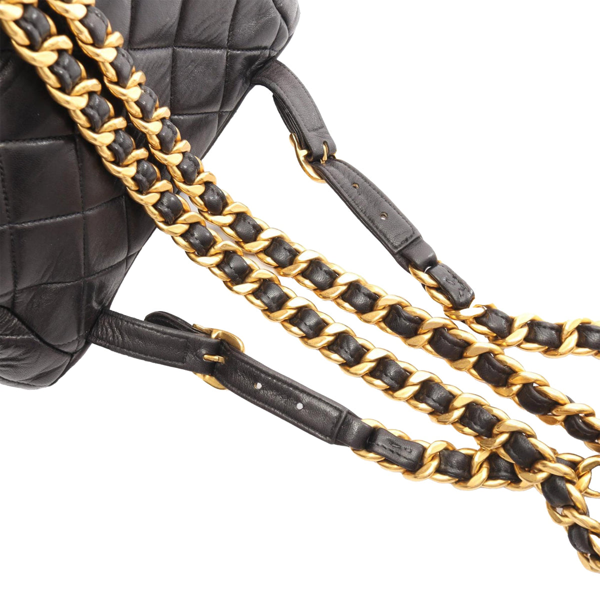 Chanel CC Quilted Lambskin Backpack