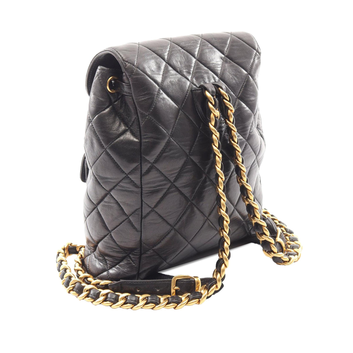 Chanel CC Quilted Lambskin Backpack