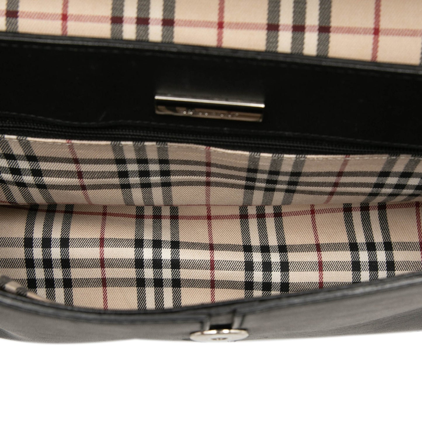 Burberry Leather Flap Shoulder Bag