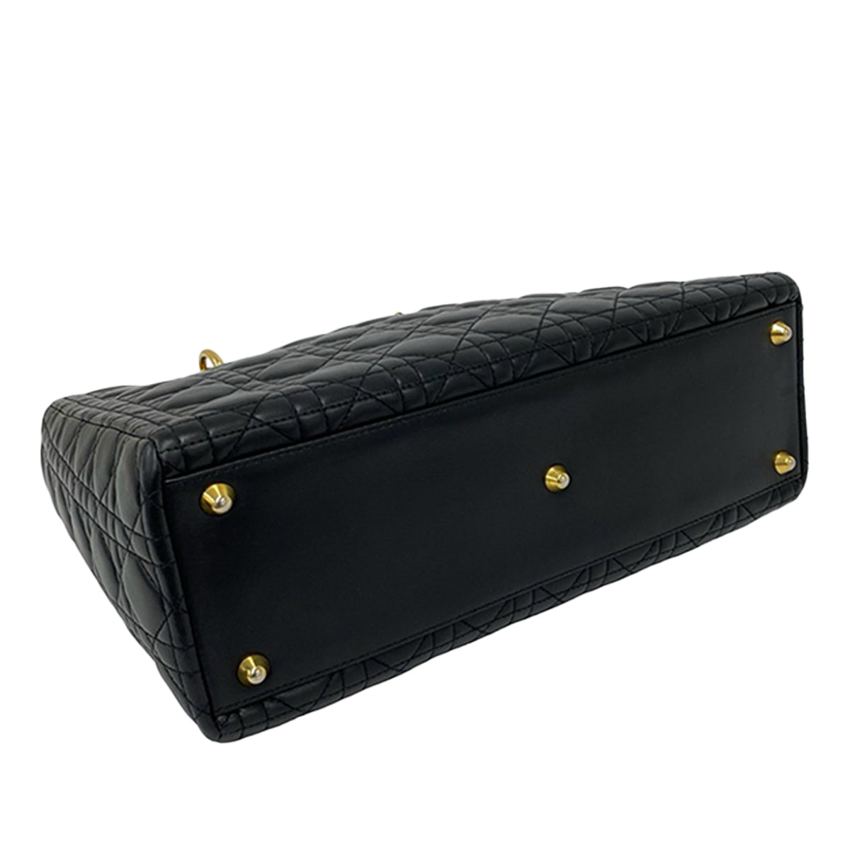 Dior Large Lambskin Cannage Lady Dior