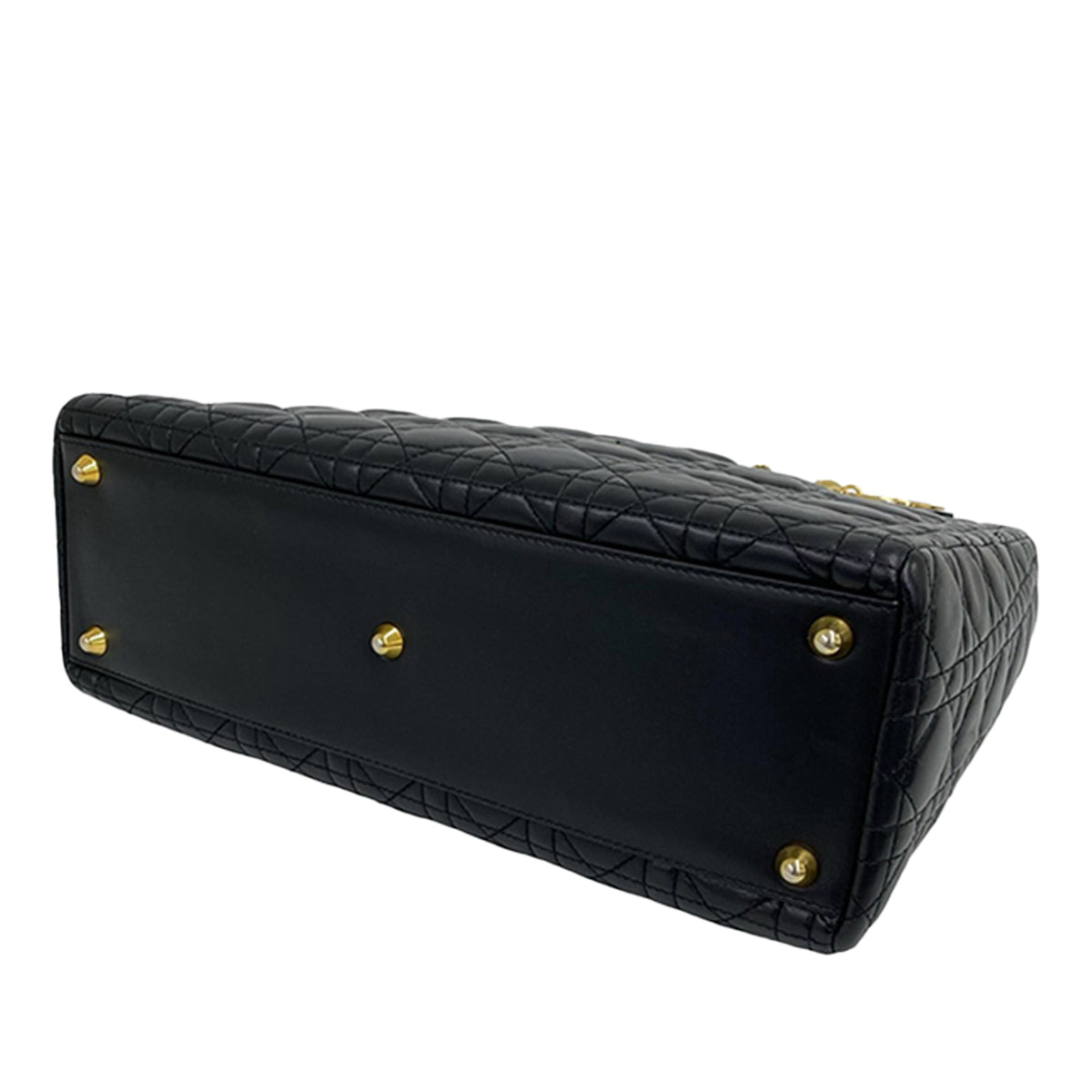 Dior Large Lambskin Cannage Lady Dior