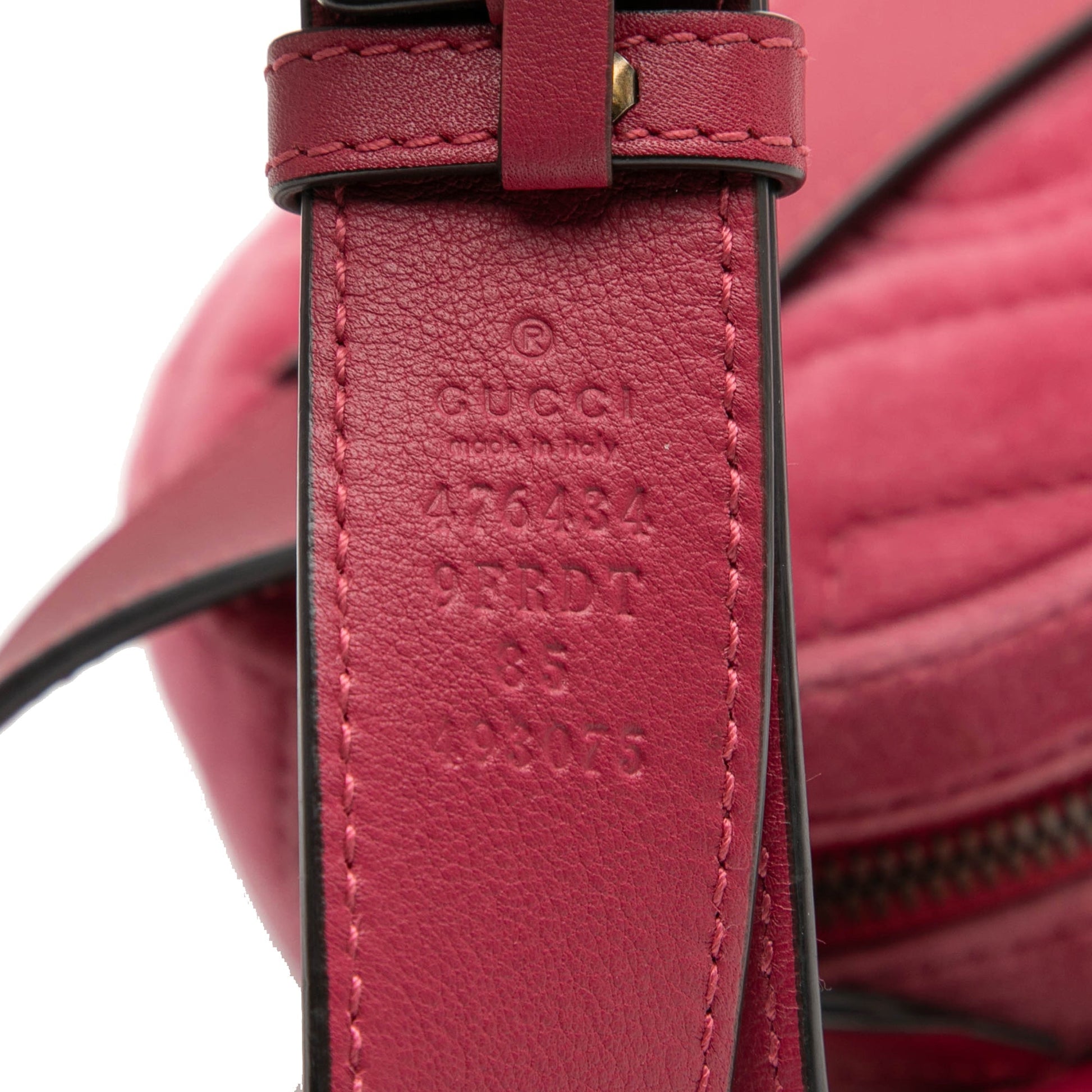 Gucci GG Marmont Matelasse Velvet Belt Bag