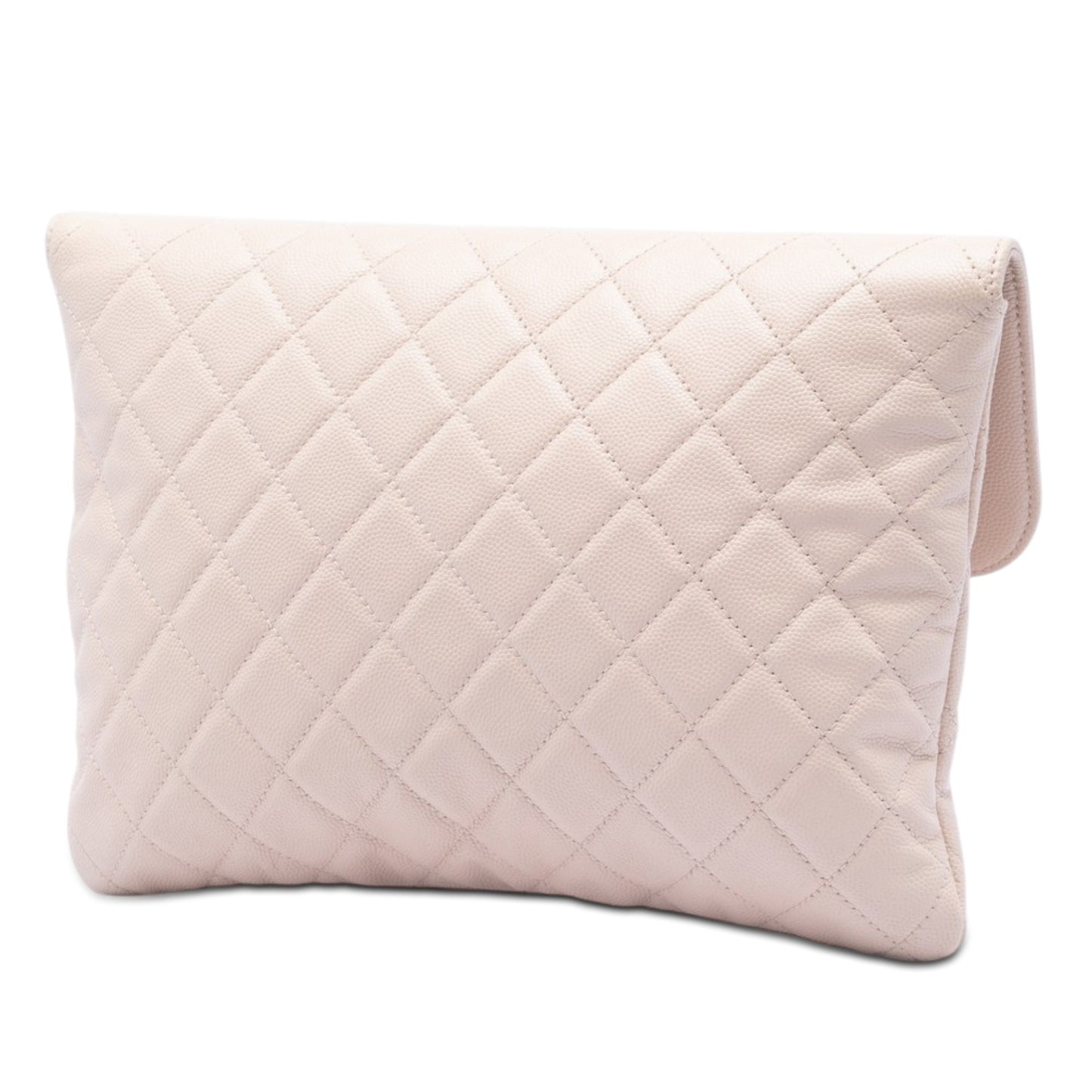 Chanel Medium Quilted Caviar Golden Class O Case Clutch