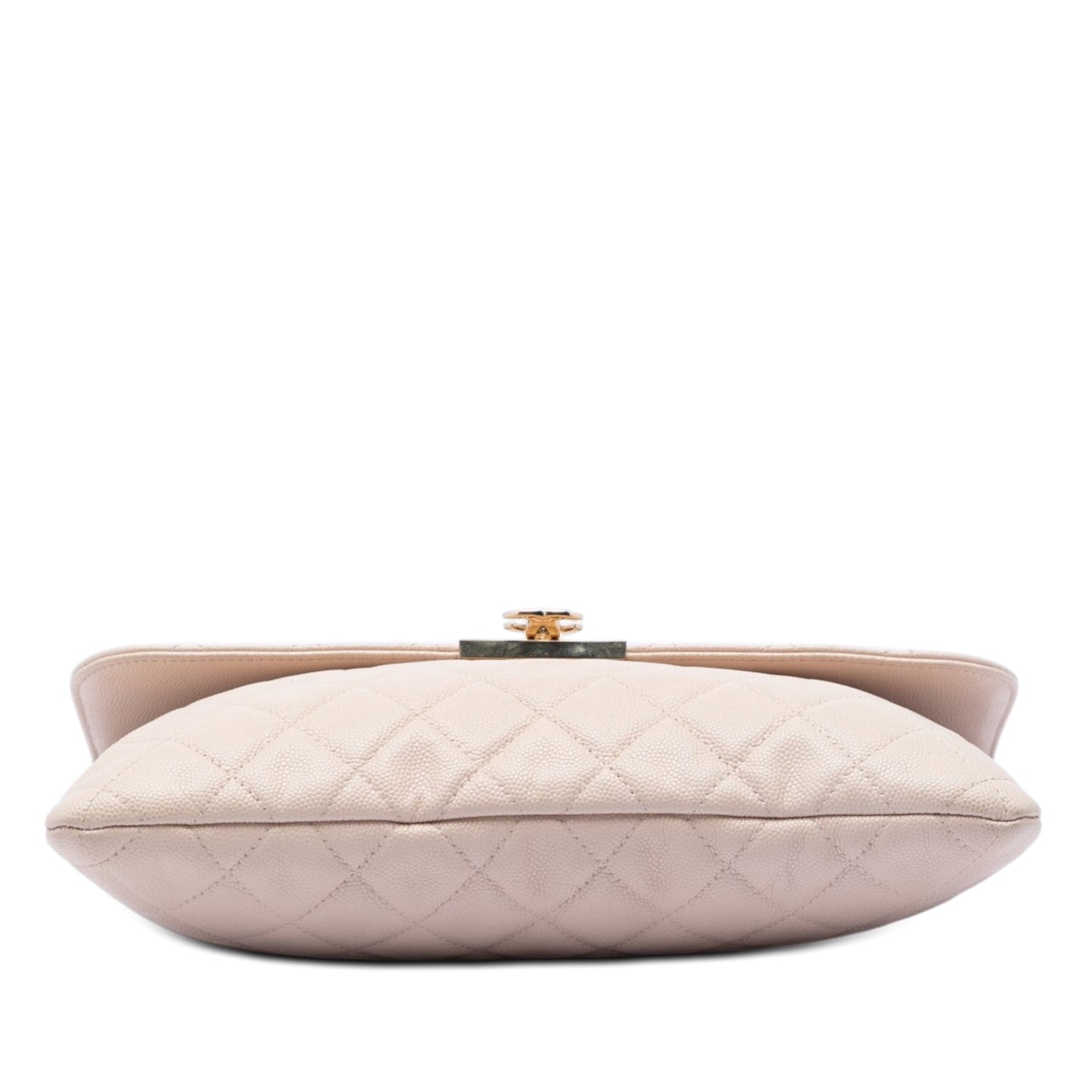 Chanel Medium Quilted Caviar Golden Class O Case Clutch