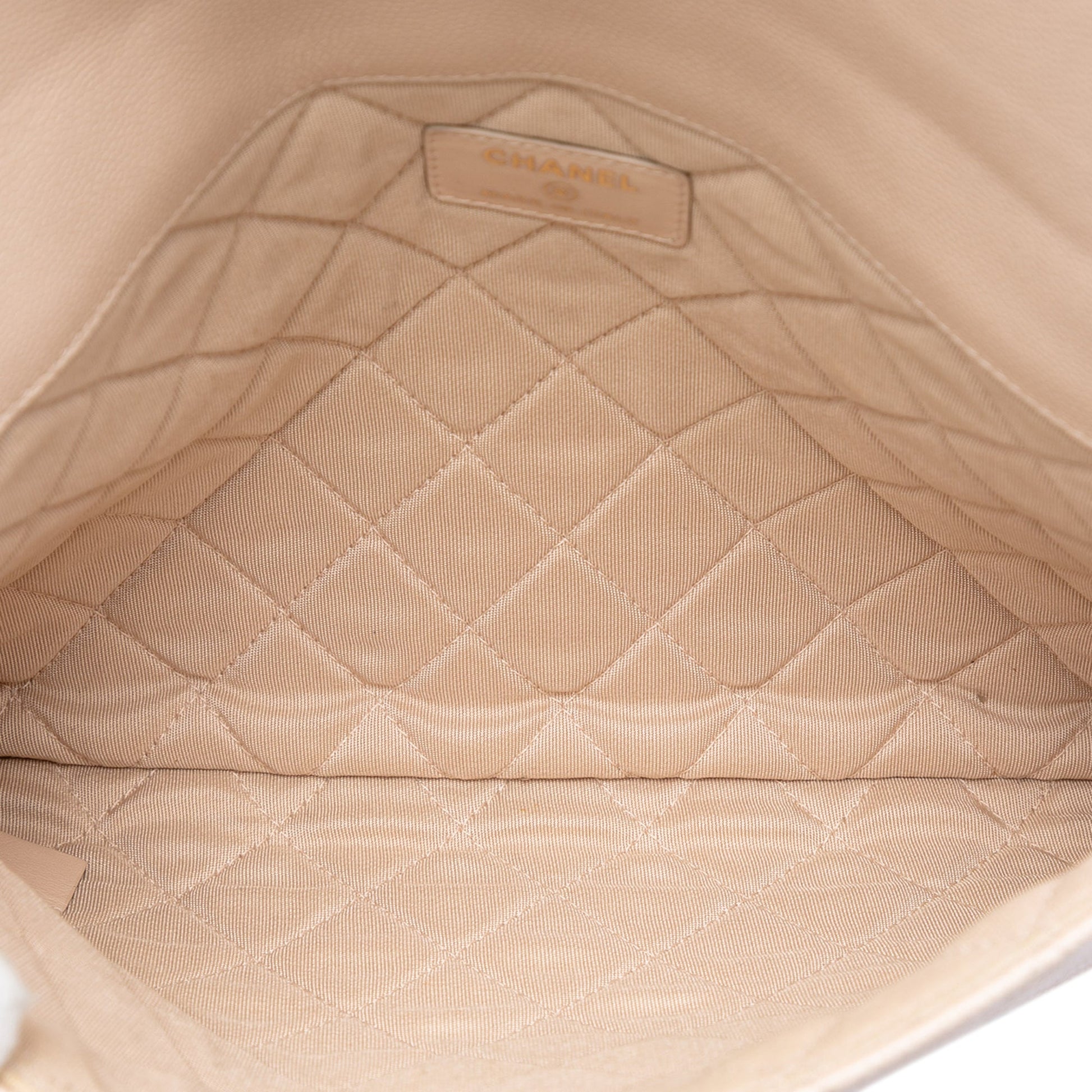 Chanel Medium Quilted Caviar Golden Class O Case Clutch