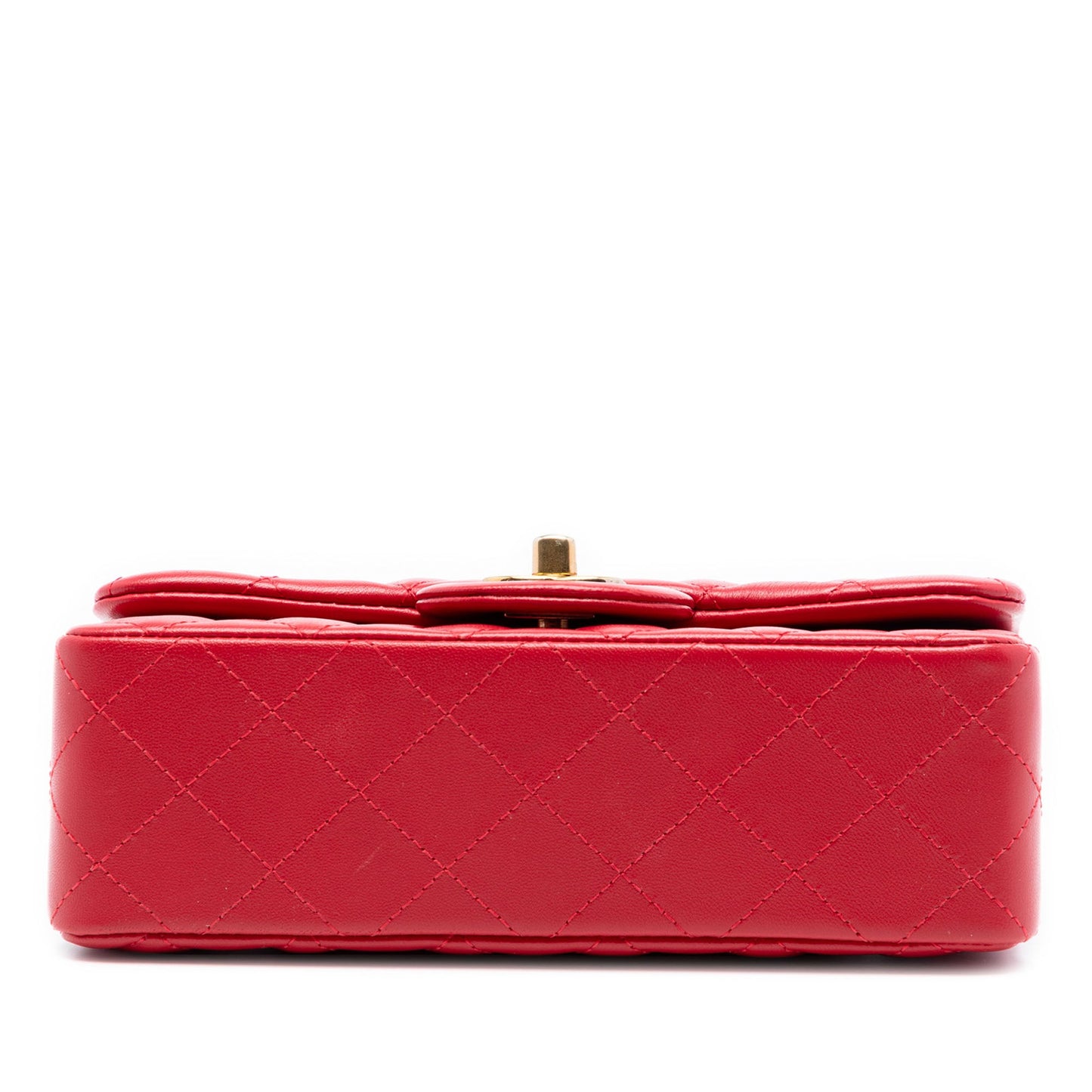Chanel Mini Rectangular Classic Lambskin Single Flap
