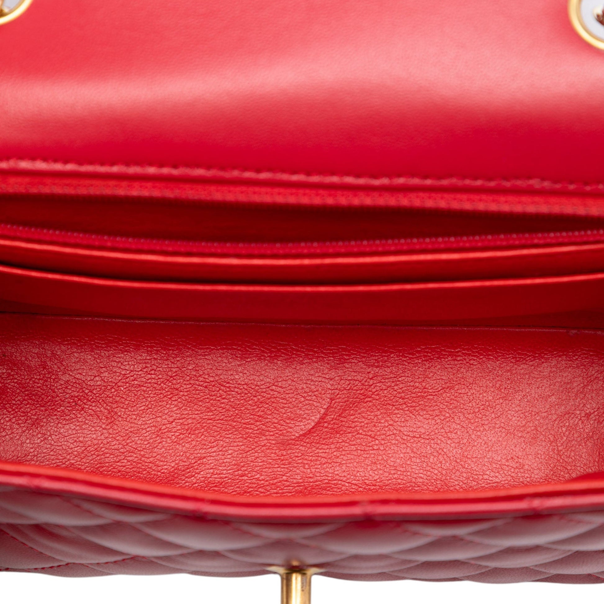 Chanel Mini Rectangular Classic Lambskin Single Flap