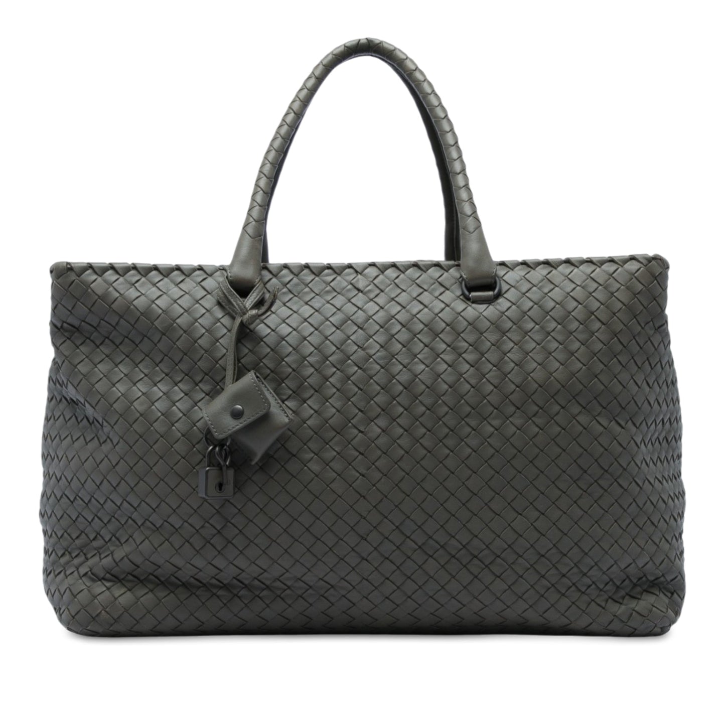 Bottega Veneta Large Nappa Intrecciato Brick Tote