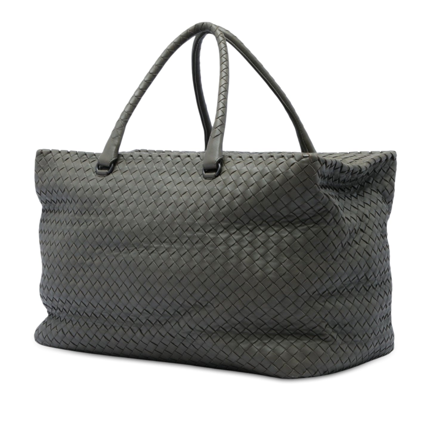 Bottega Veneta Large Nappa Intrecciato Brick Tote