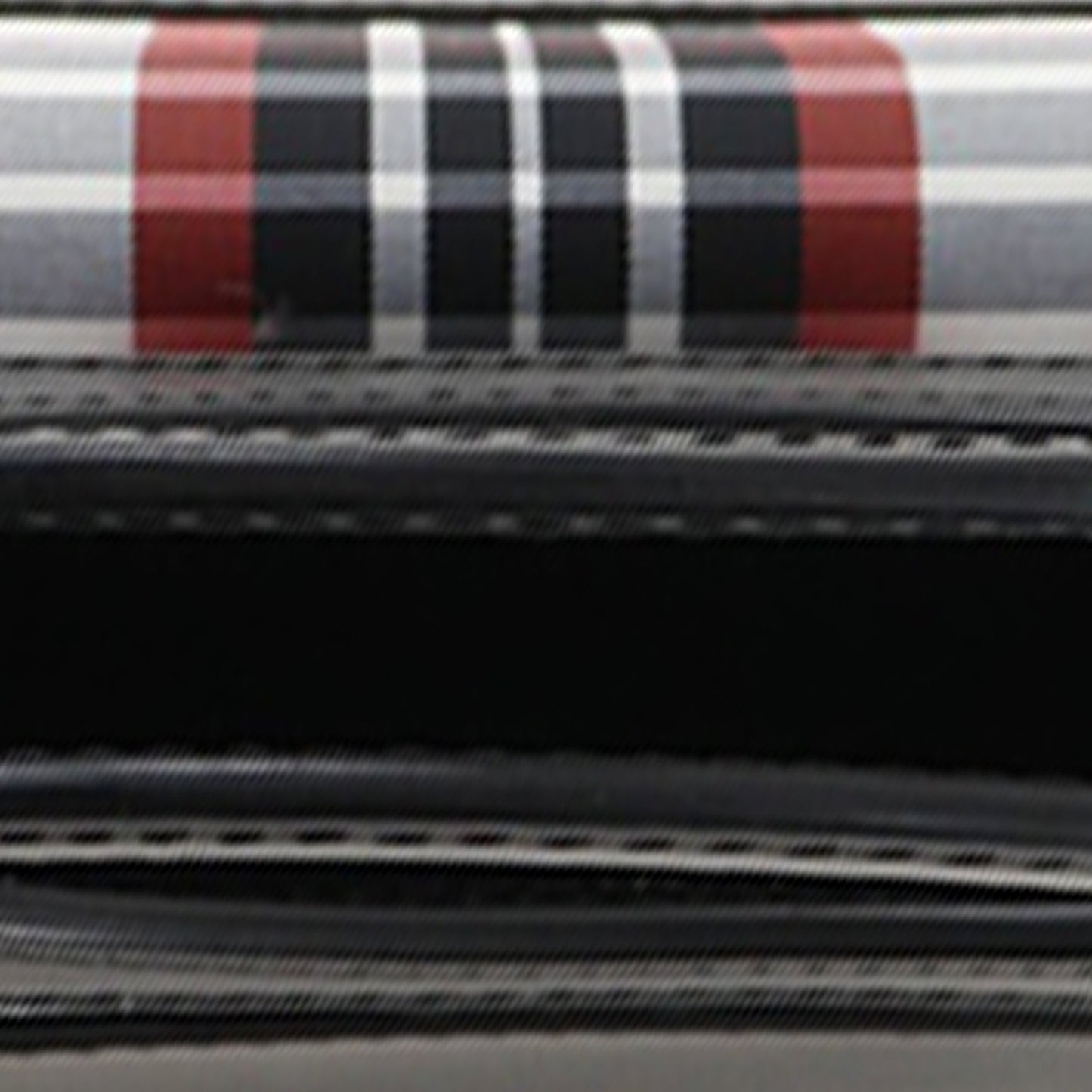 Burberry Mini Plaid Canvas Pocket Satchel