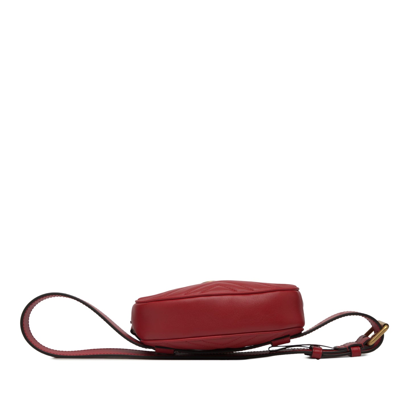 Gucci GG Marmont Matelasse Leather Belt Bag