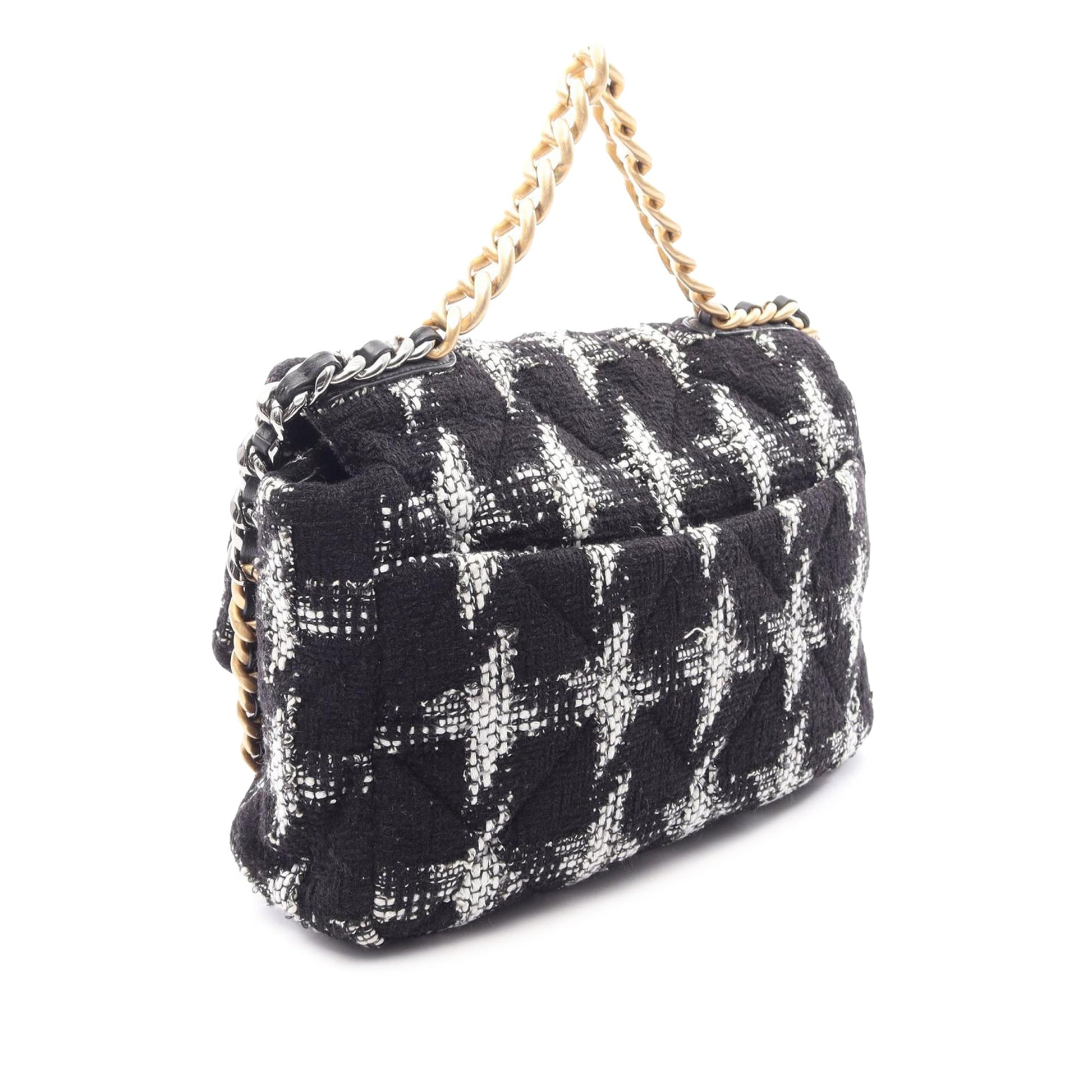 Chanel Large Tweed 19 Flap