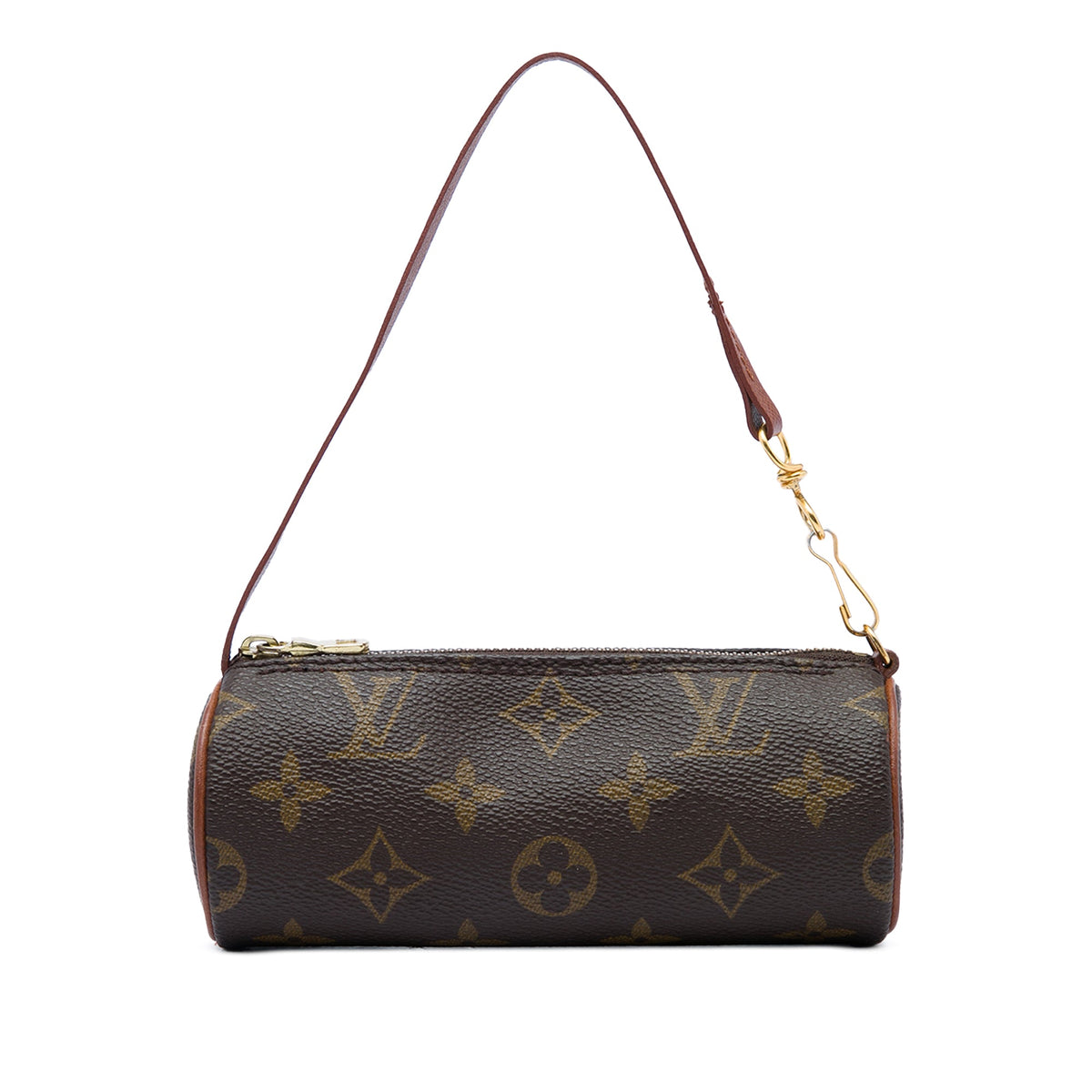 Louis Vuitton Monogram Papillon Pochette — Brown