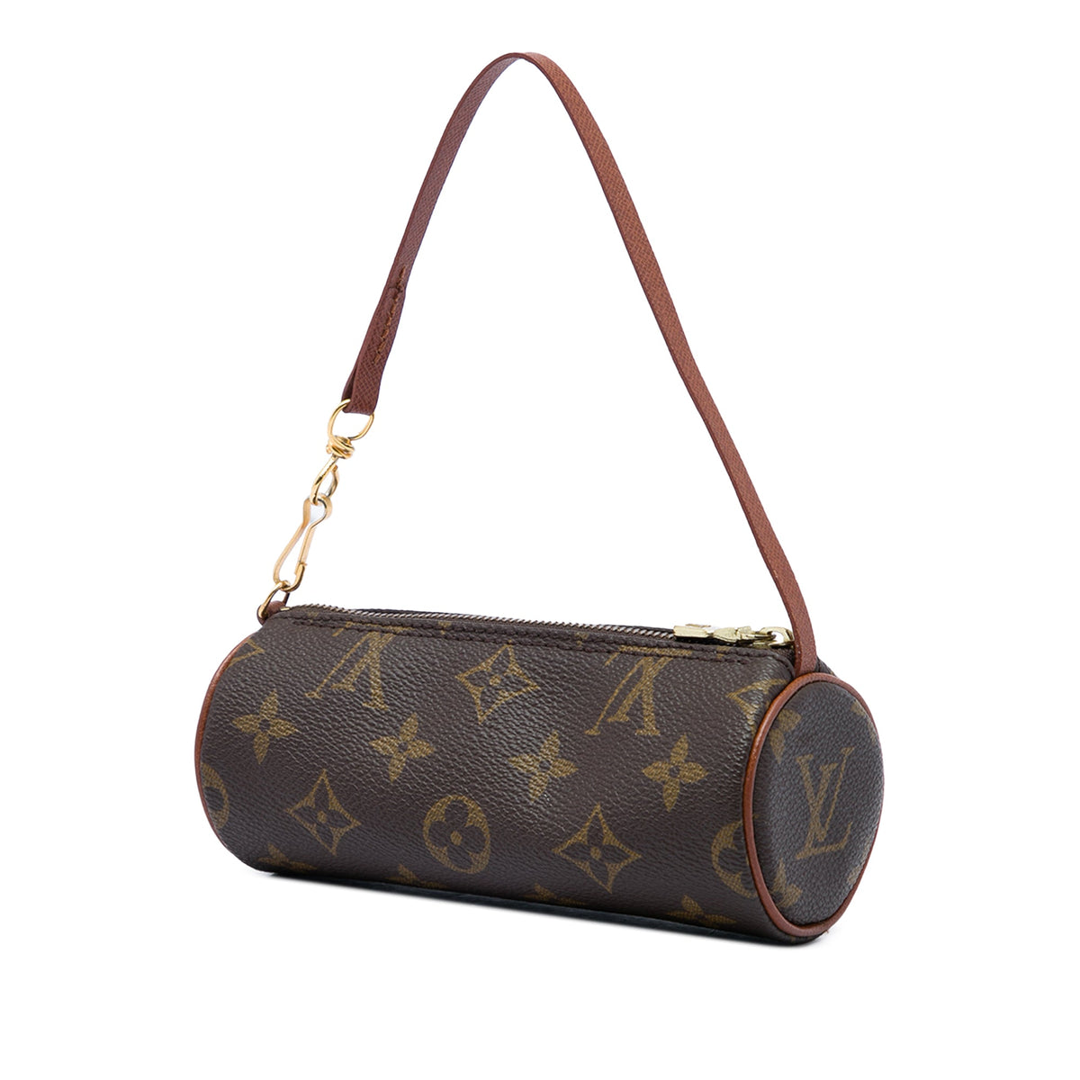 Louis Vuitton Monogram Papillon Pochette — Brown
