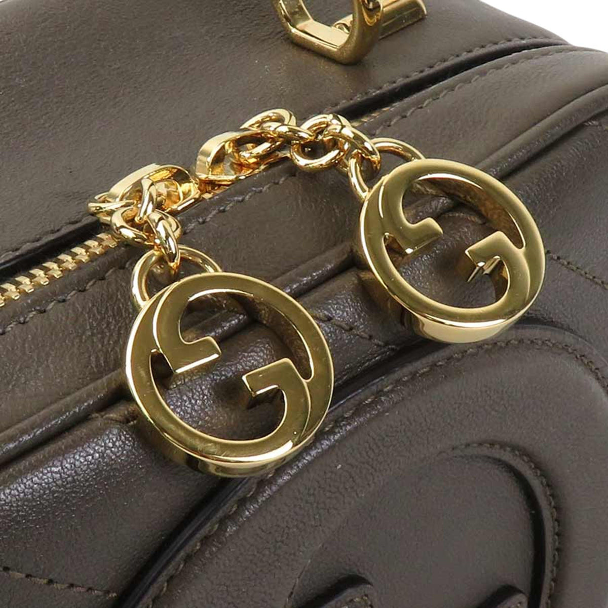 Gucci Matelasse Calfskin Blondie Top Handle Satchel