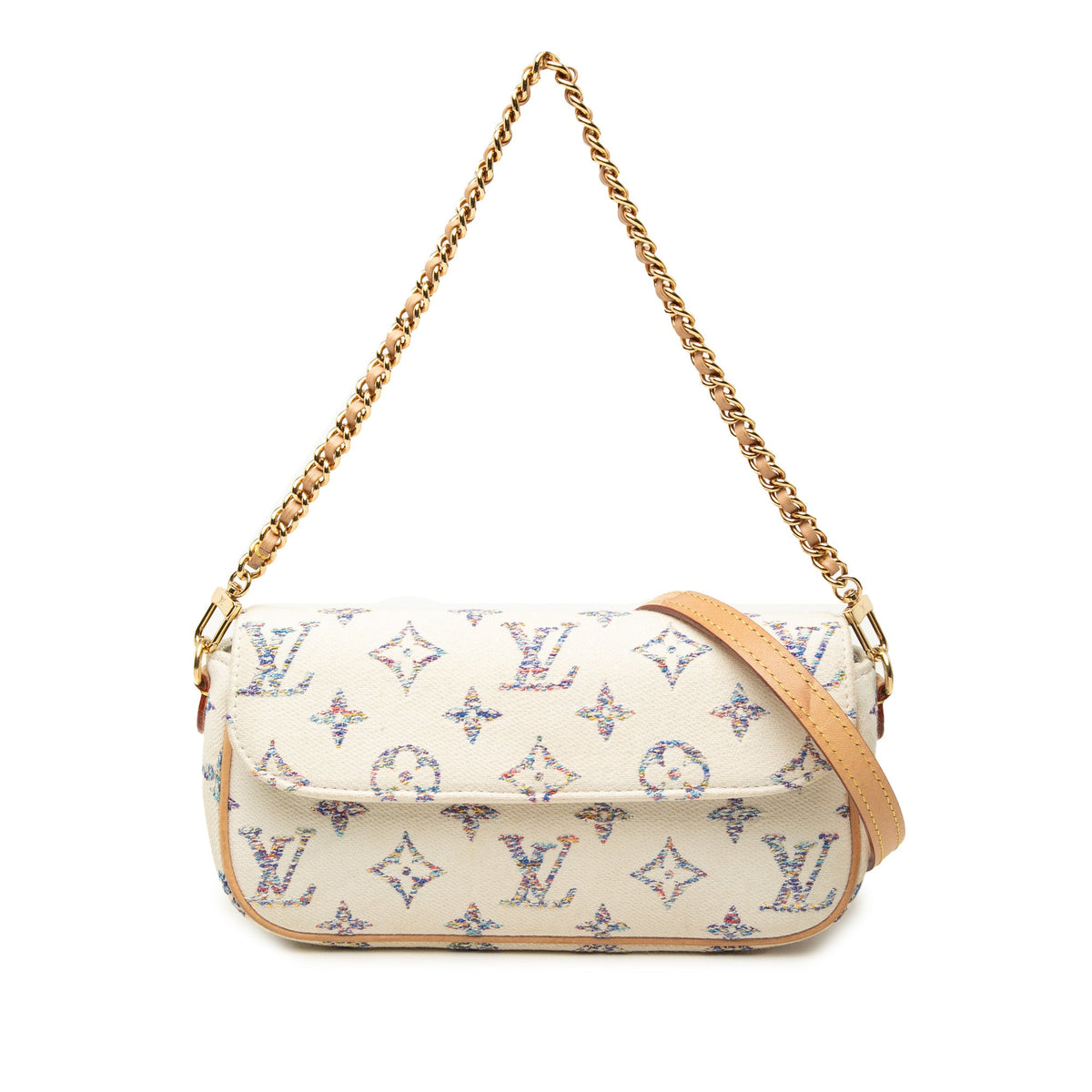 Louis Vuitton Monogram Jacquard Ivy Wallet on Chain