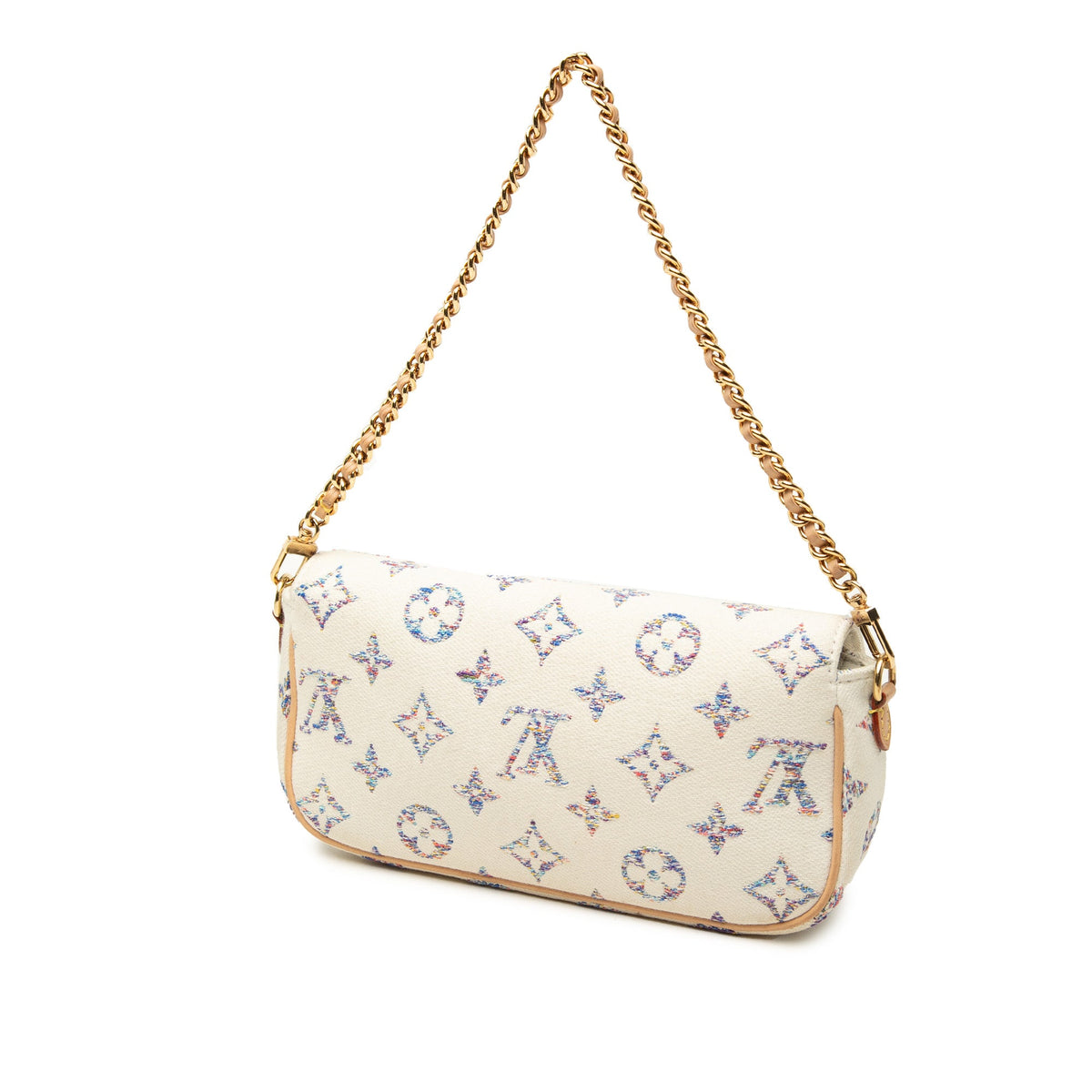 Louis Vuitton Monogram Jacquard Ivy Wallet on Chain