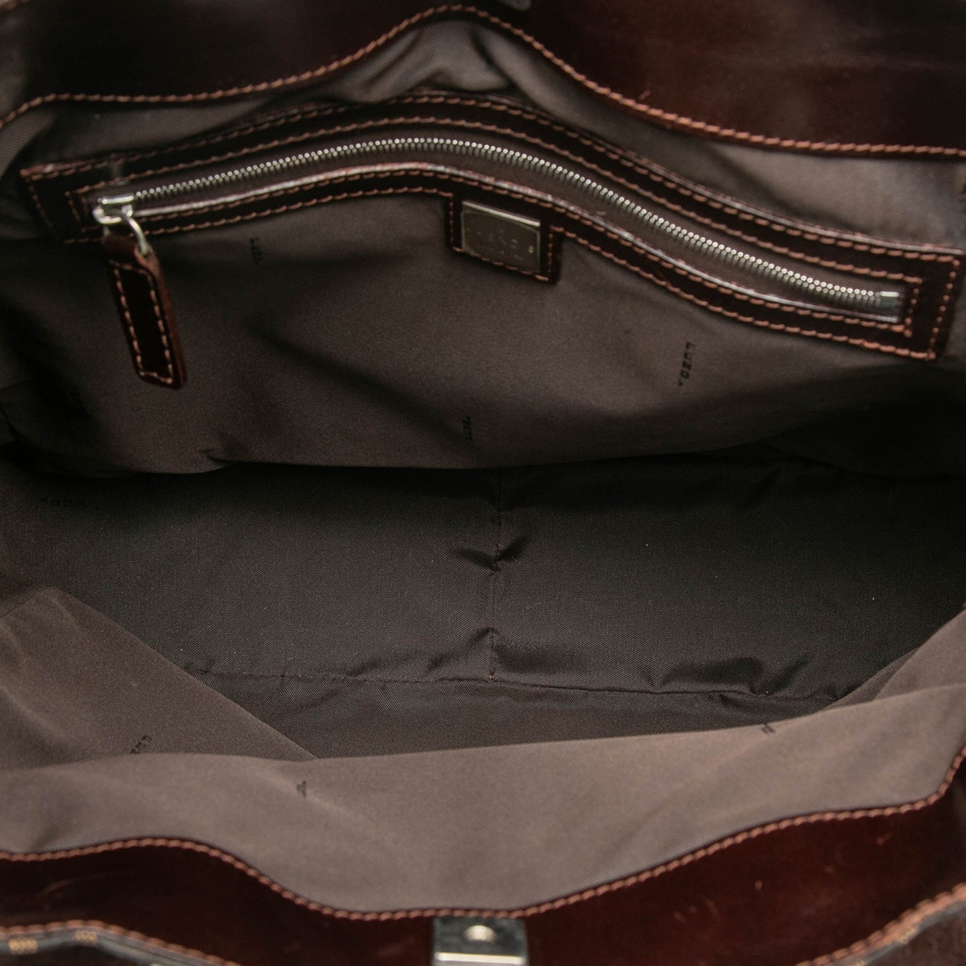 Fendi Zucca Canvas Tote