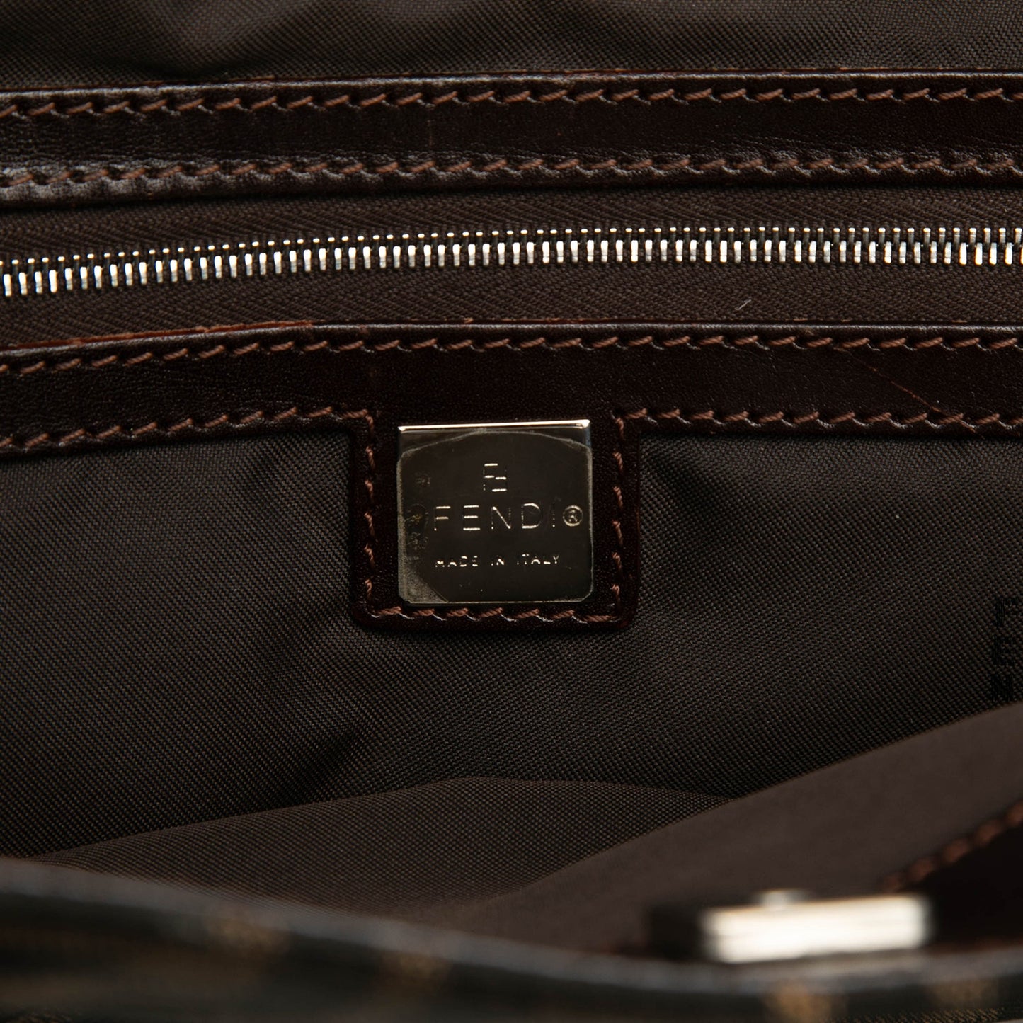Fendi Zucca Canvas Tote