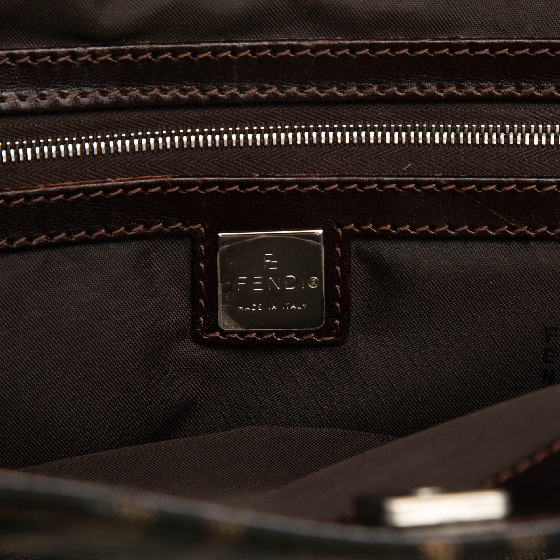 Fendi Zucca Canvas Tote