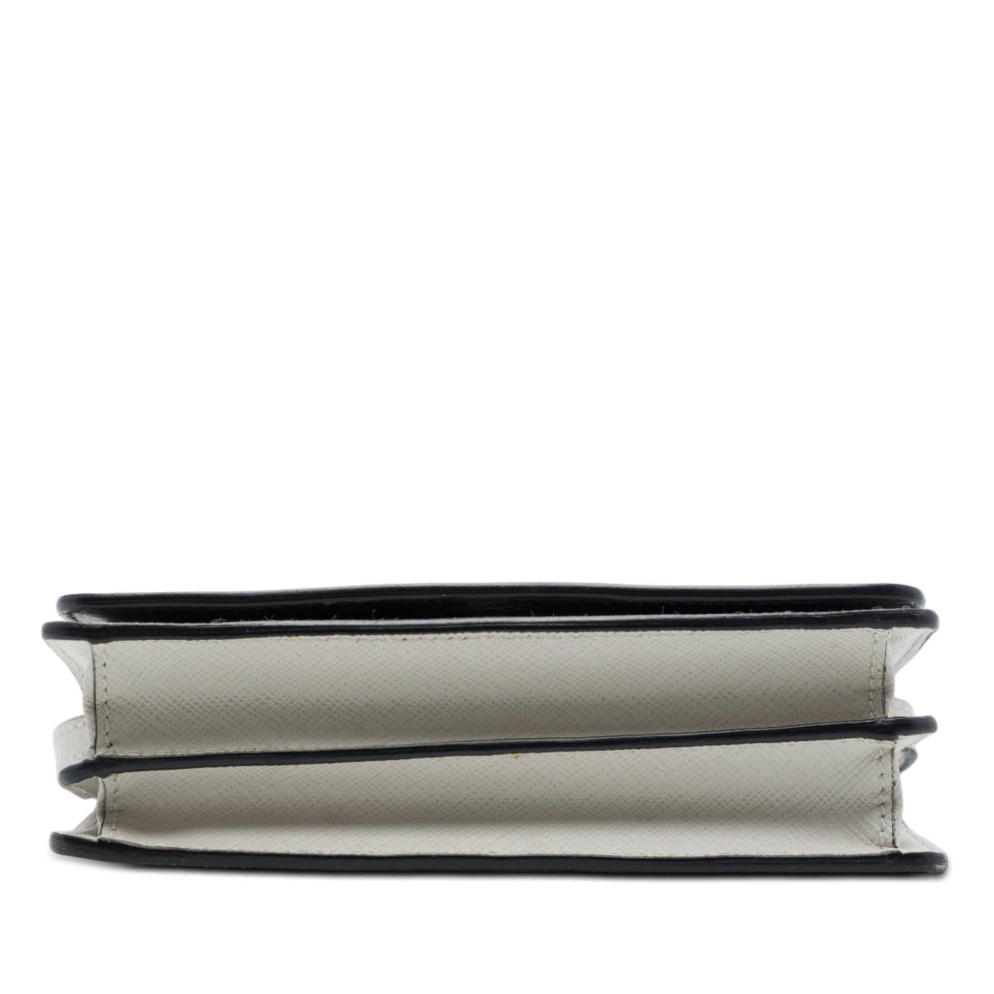 Prada Saffiano Wallet on Strap