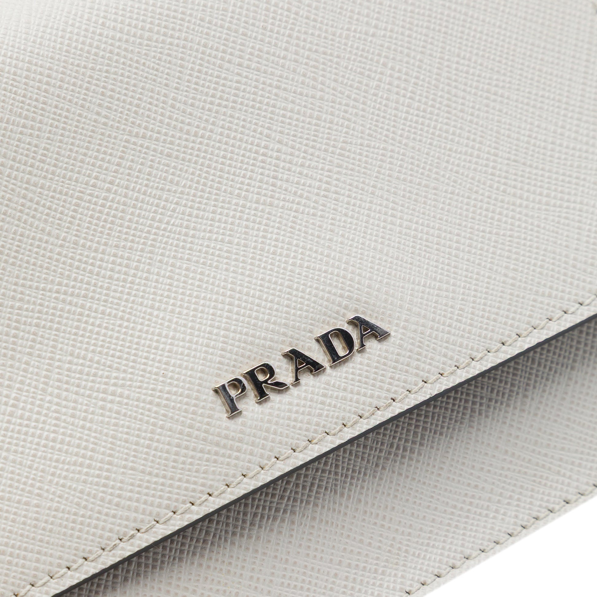 Prada Saffiano Wallet on Strap