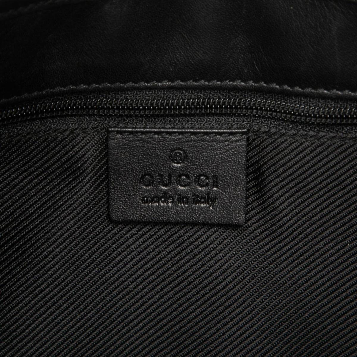 Gucci GG Canvas Jackie Hobo — Black