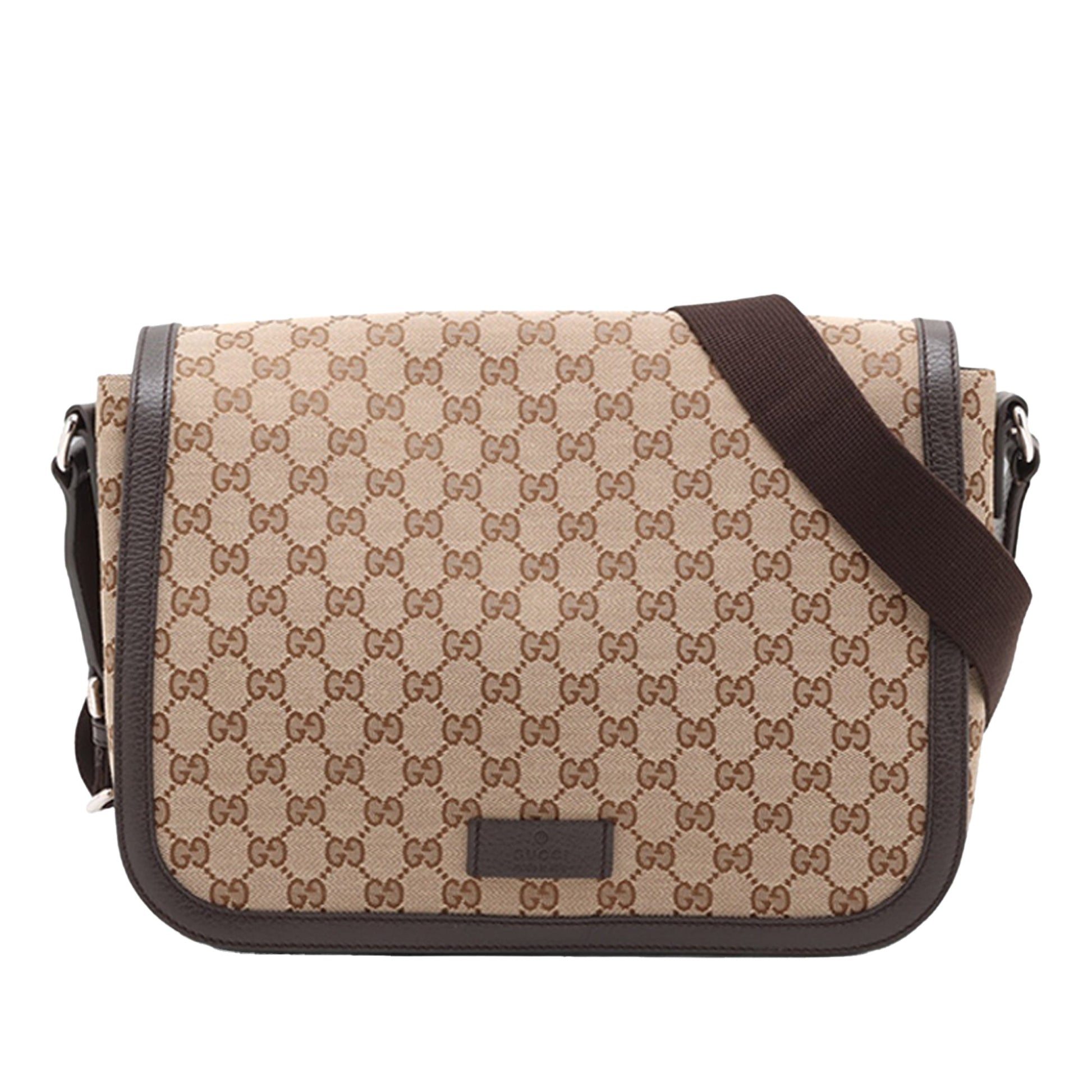 Gucci GG Canvas Flap Crossbody