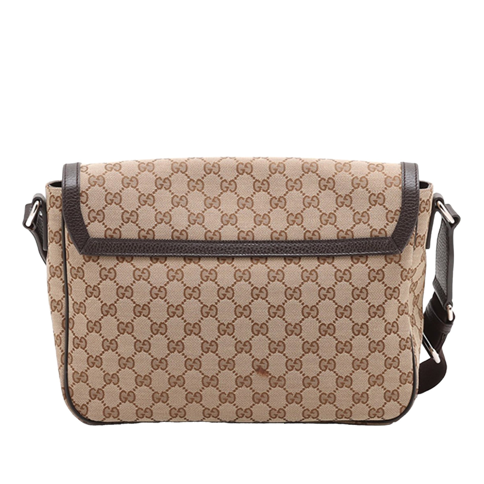 Gucci GG Canvas Flap Crossbody