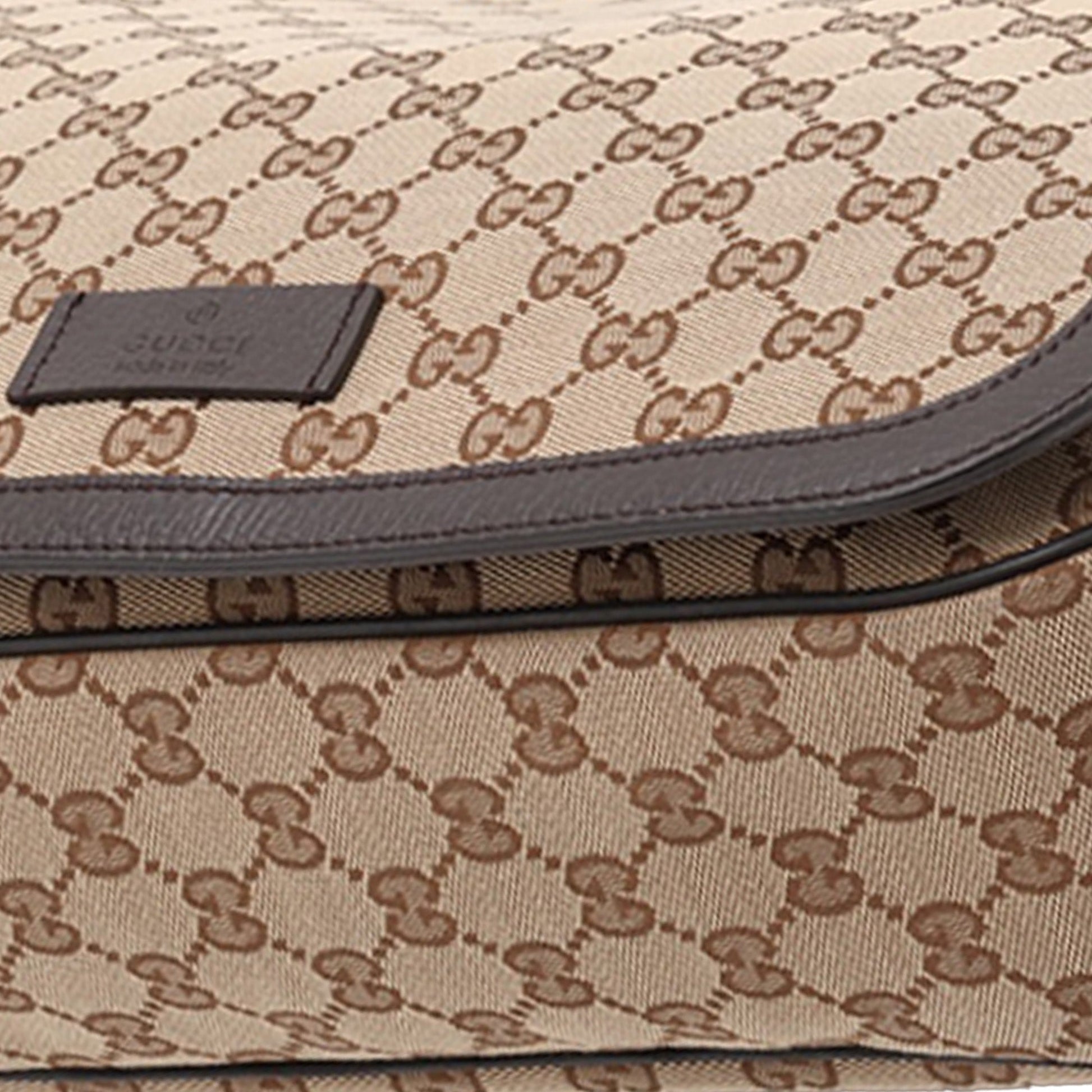 Gucci GG Canvas Flap Crossbody