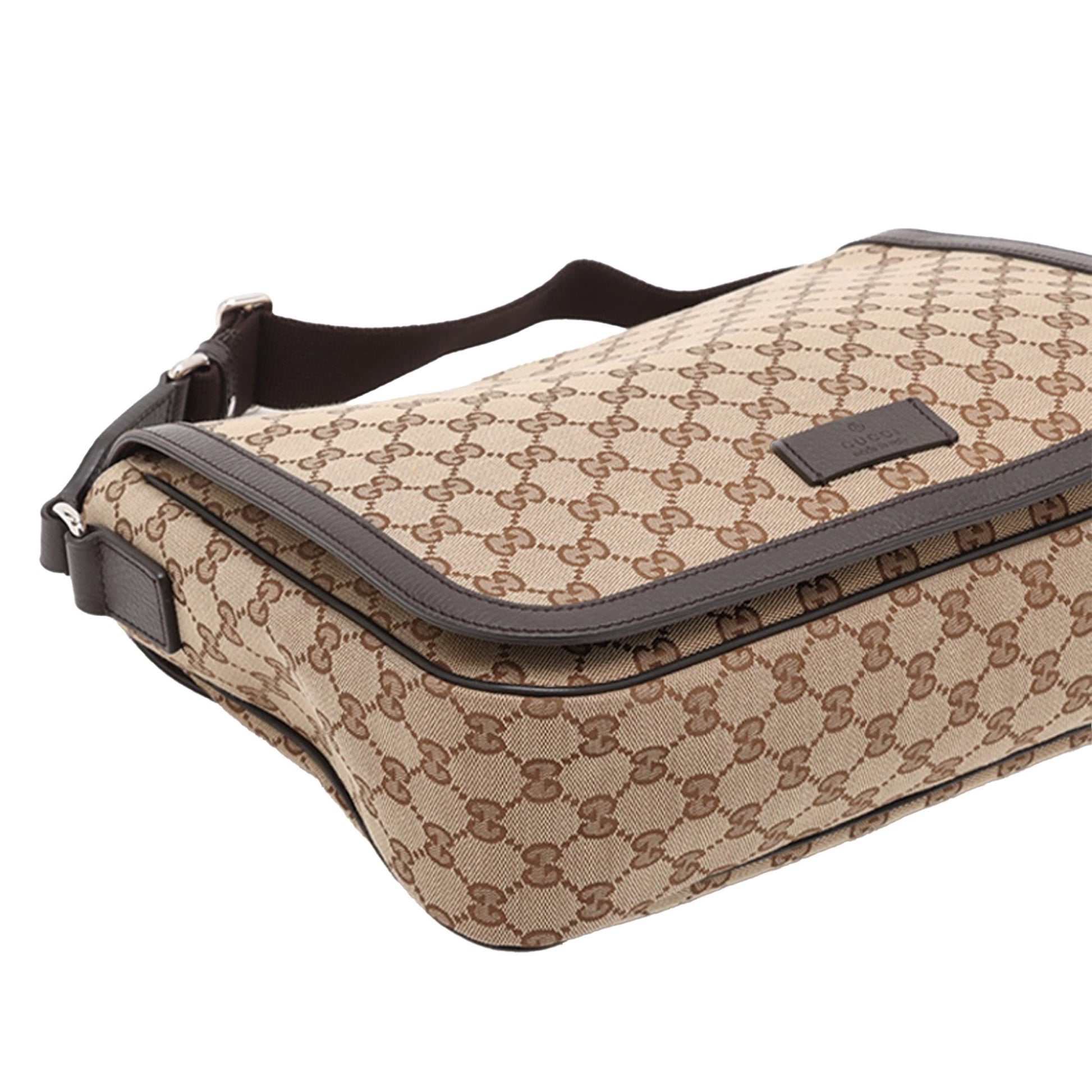 Gucci GG Canvas Flap Crossbody