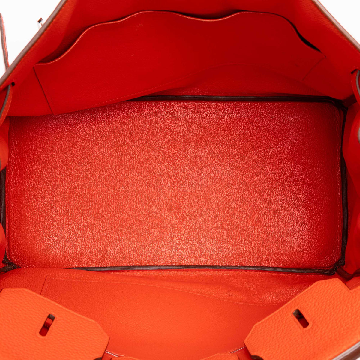 Hermès Togo Birkin Retourne 35 — Orange