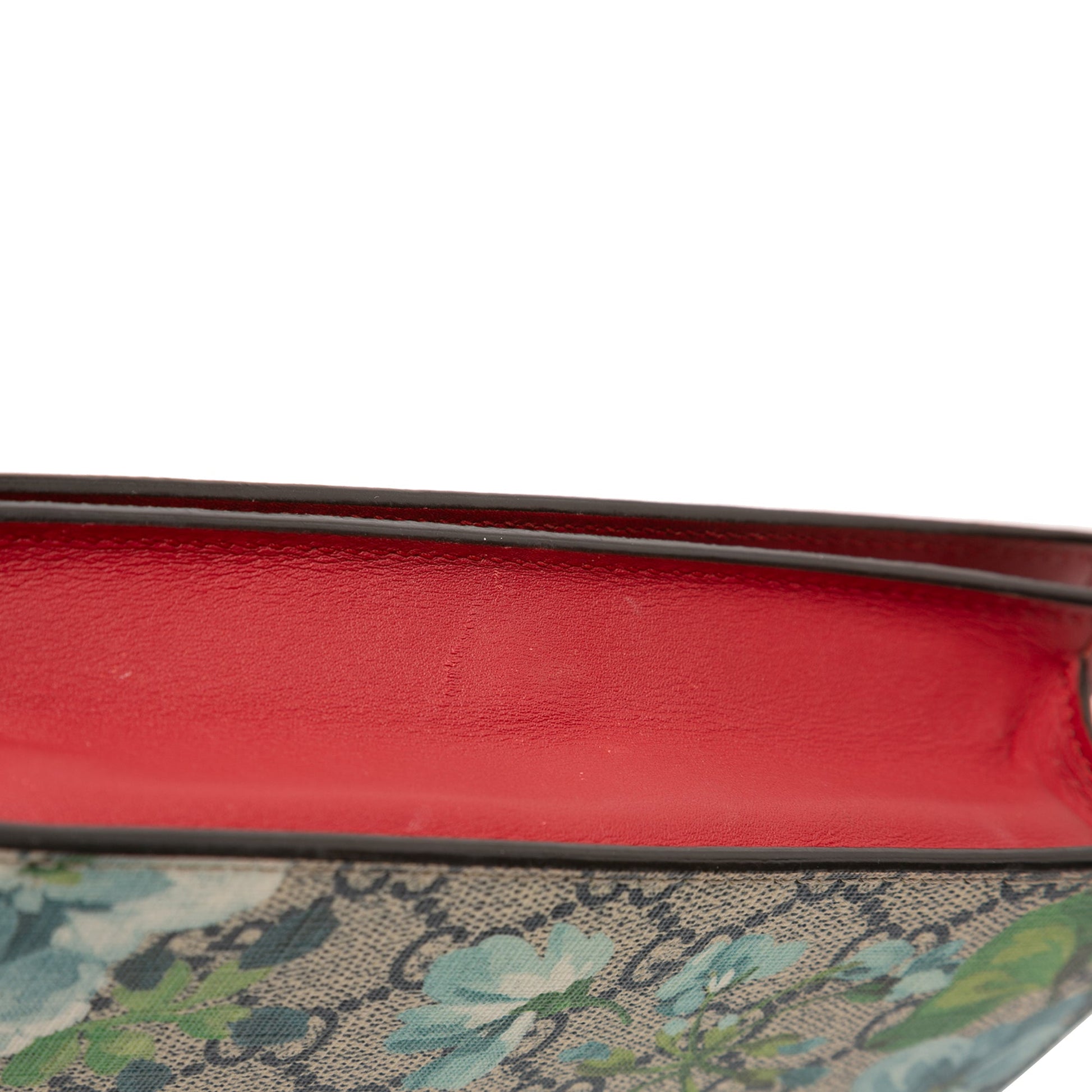 Gucci GG Supreme Blooms Wallet On Chain