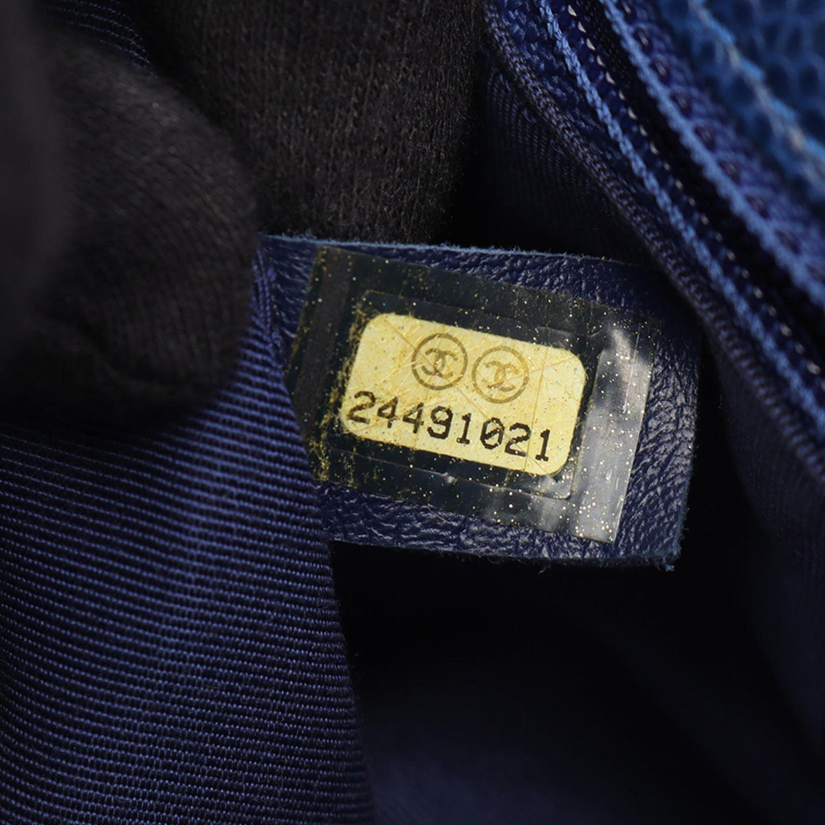 Chanel Small Quilted Caviar Carry Around Flap