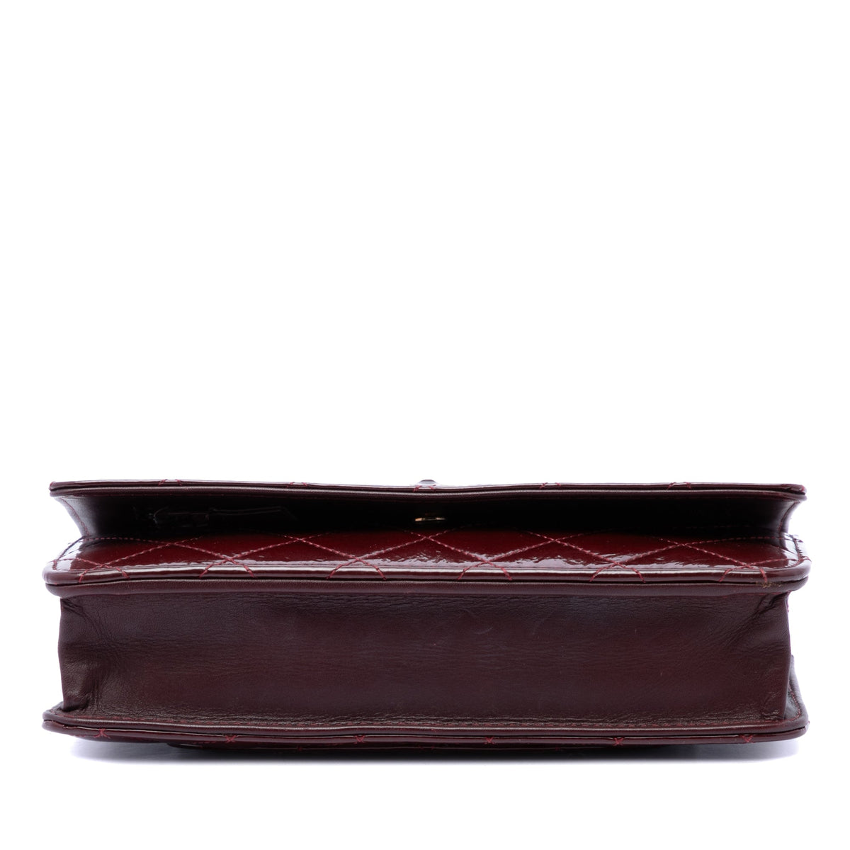 Chanel Quilted Patent Reissue 2.55 Wallet On Chain