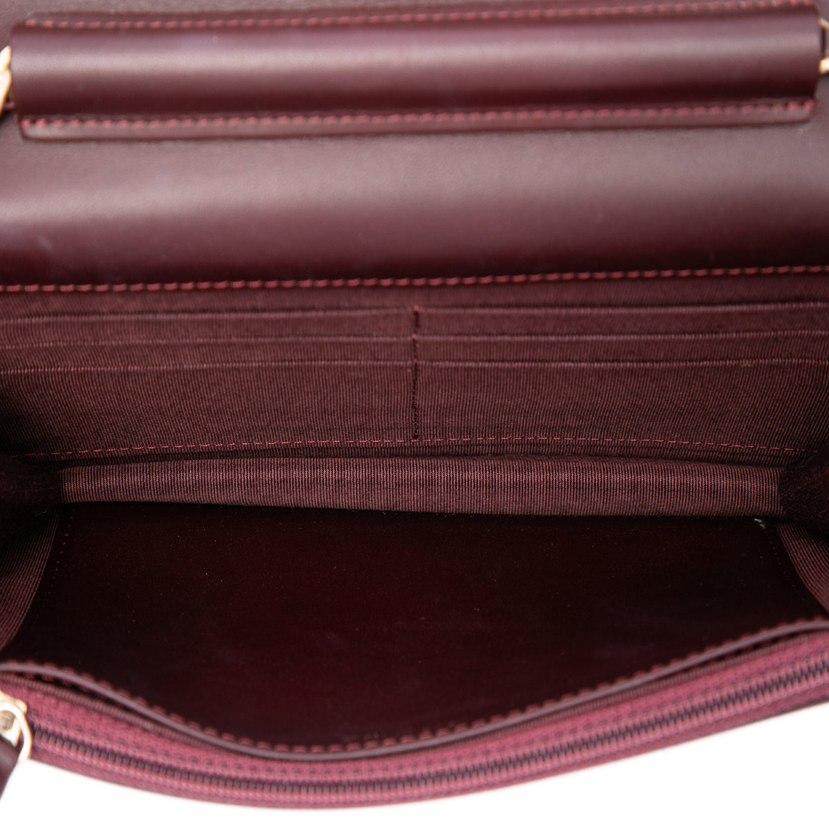 Chanel Quilted Patent Reissue 2.55 Wallet On Chain