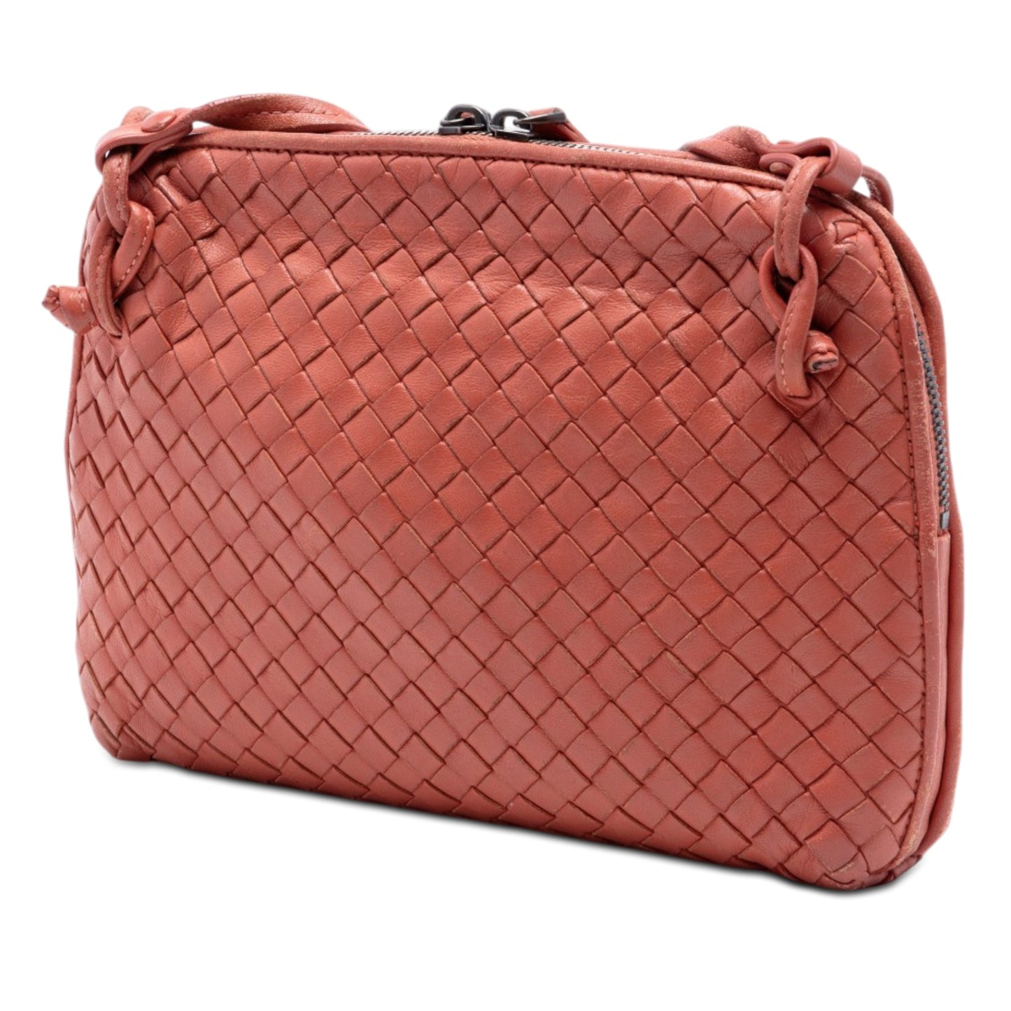 Bottega Veneta Nappa Intrecciato Nodini Crossbody