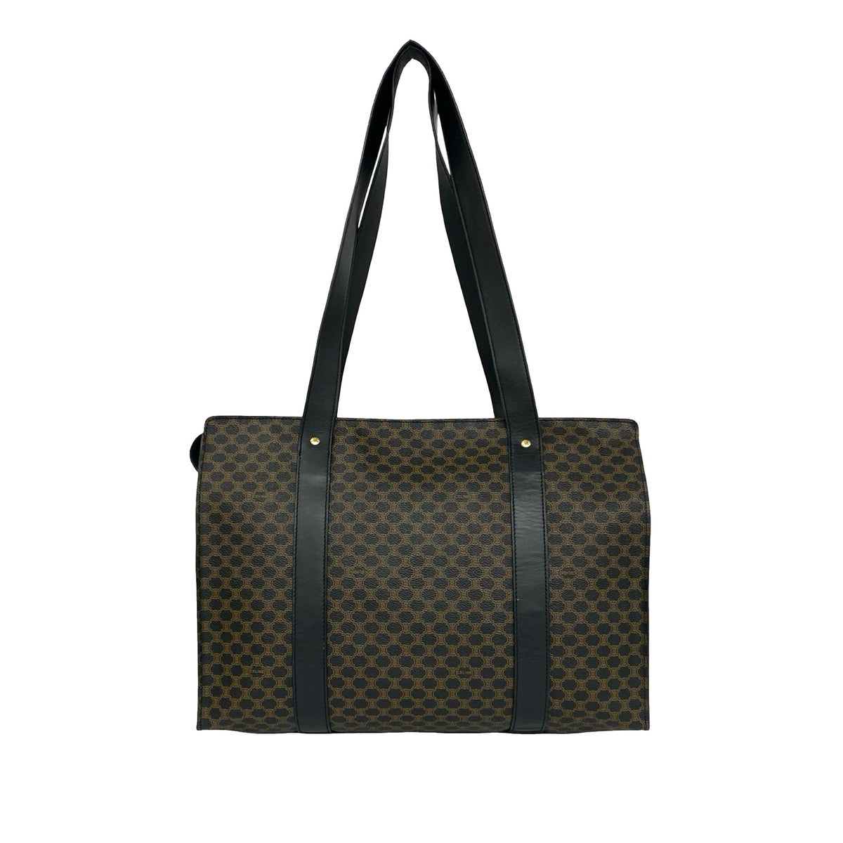 Celine Macadam Coated Canvas Tote