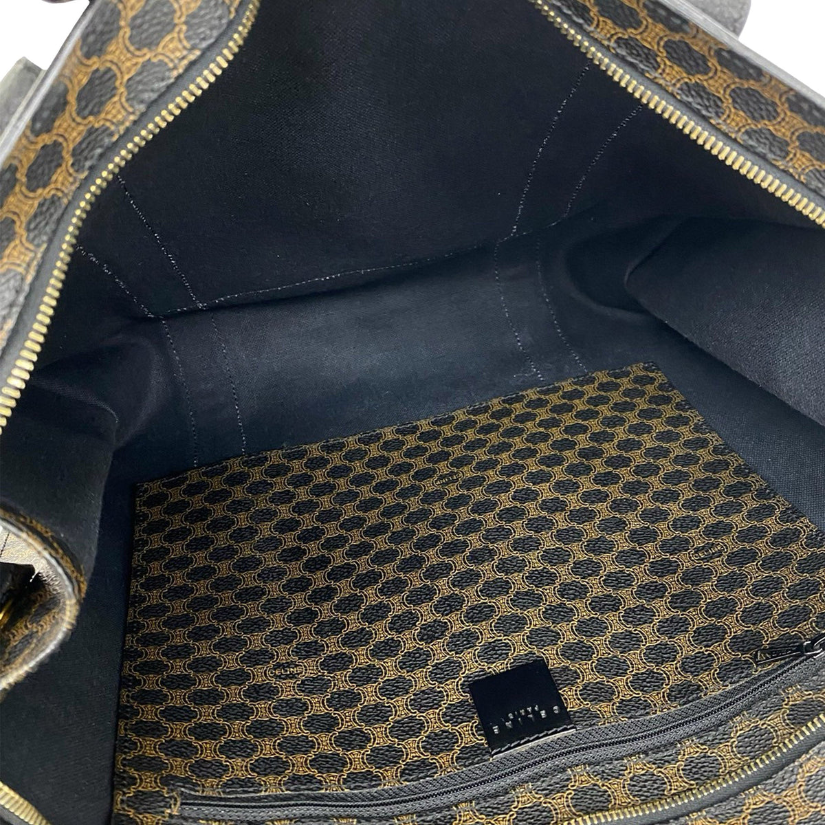 Celine Macadam Coated Canvas Tote