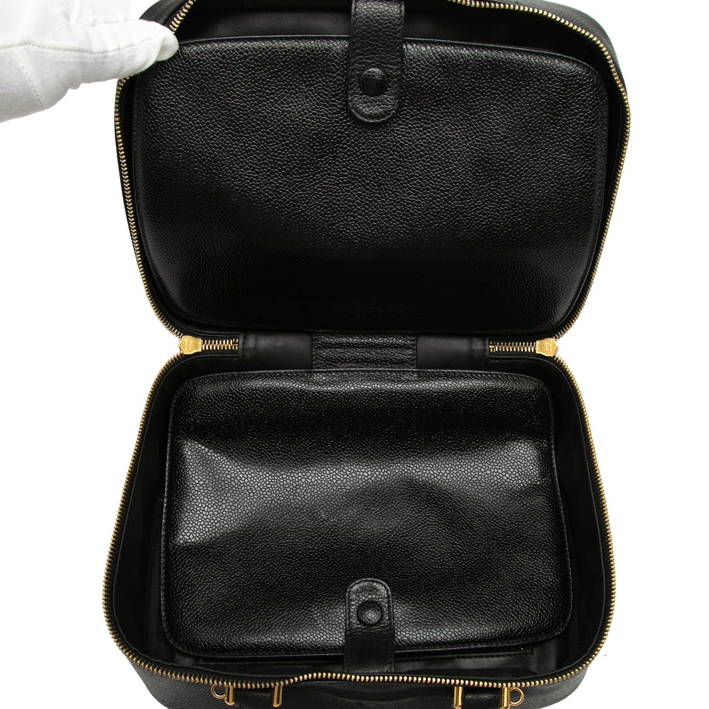 CC Caviar Vanity Case
