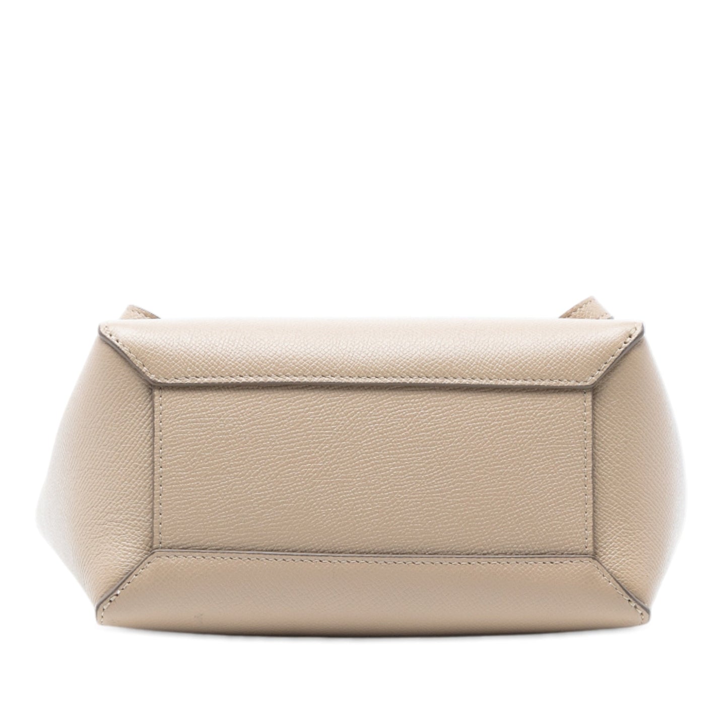Celine Micro Grained Calfskin Belt Satchel