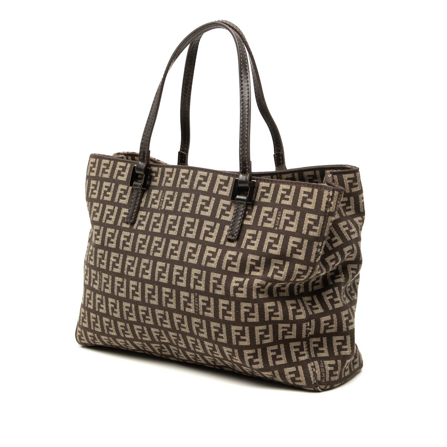 Fendi Small Zucchino Canvas Tote