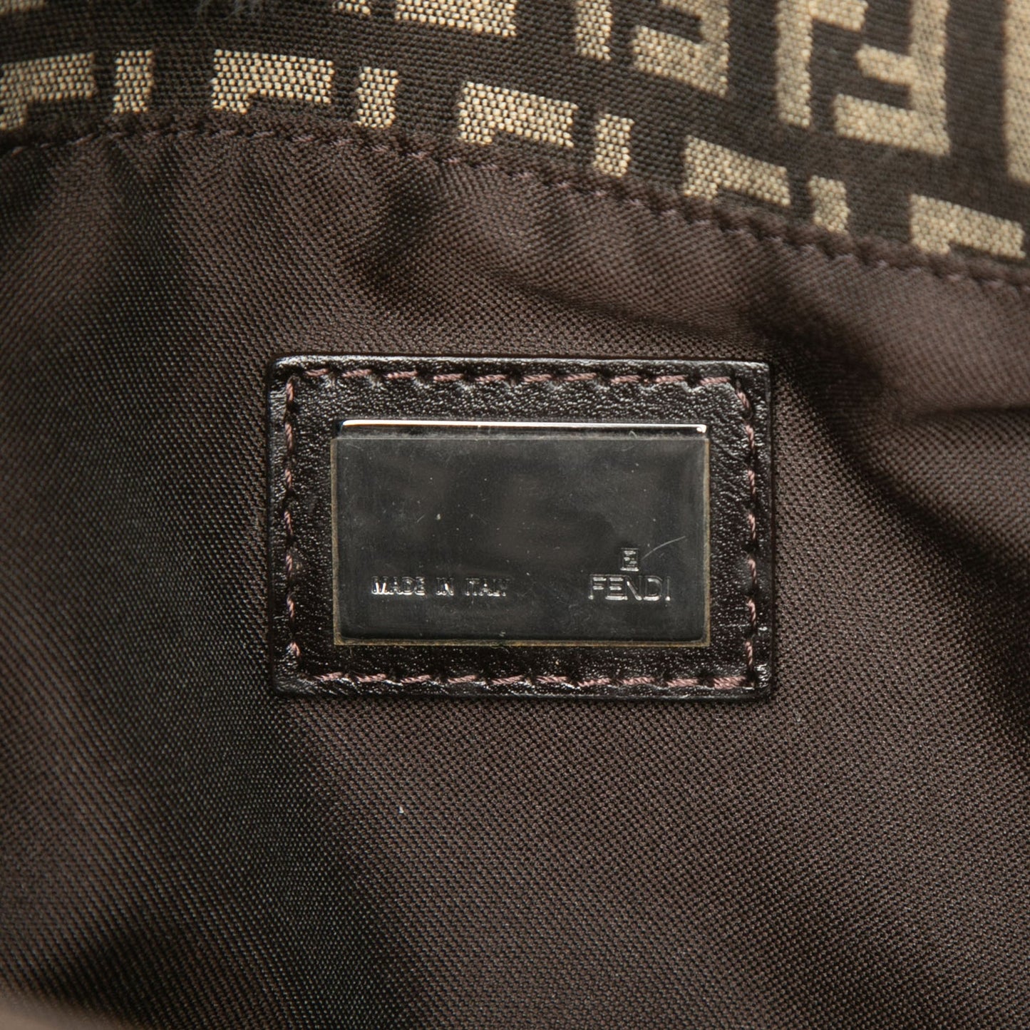 Fendi Small Zucchino Canvas Tote