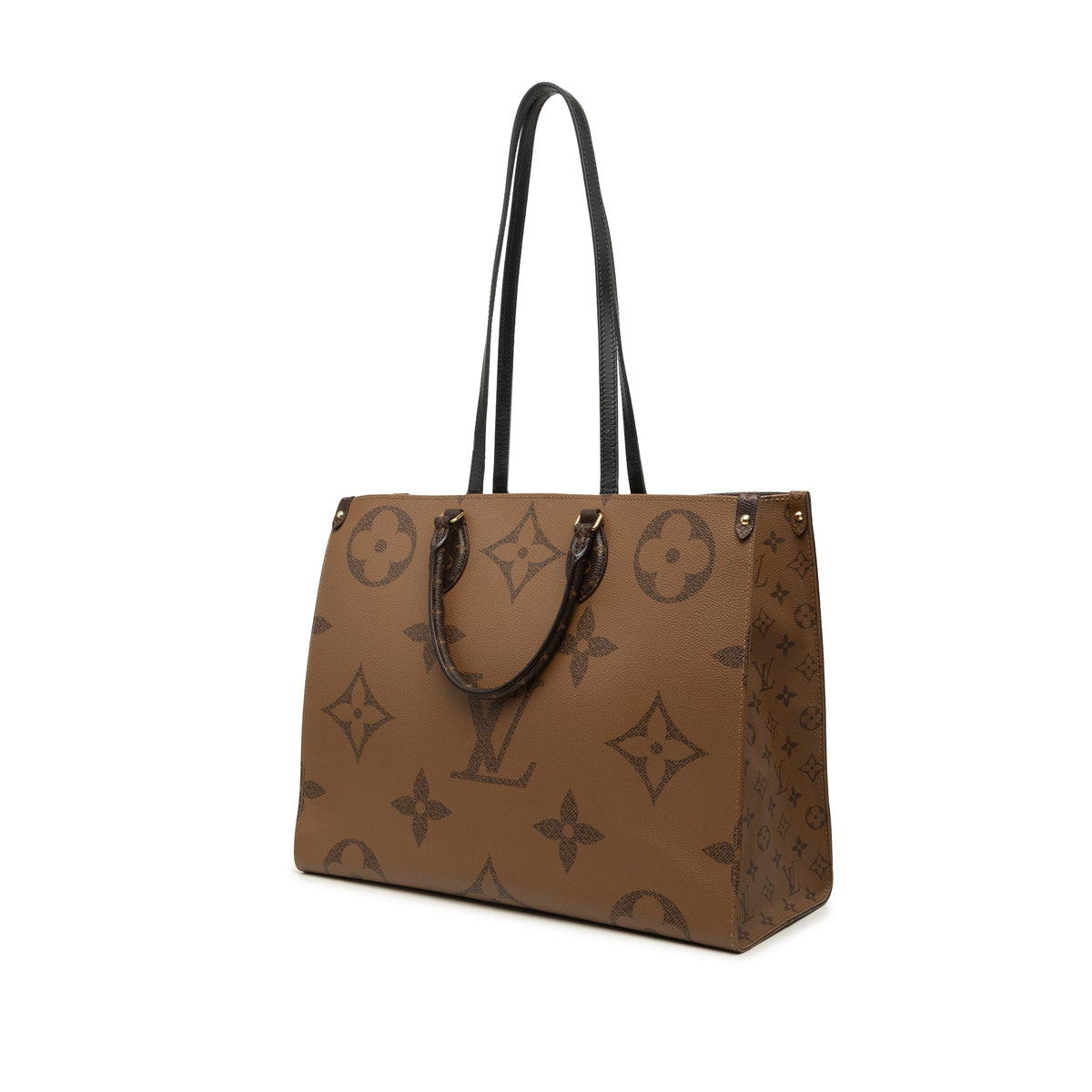Louis Vuitton Monogram Reverse Giant OnTheGo GM — Brown