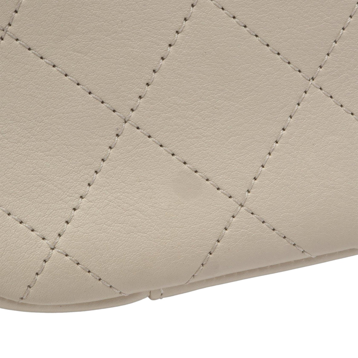 Chanel Small Quilted Calfskin Precious Union Flap — White