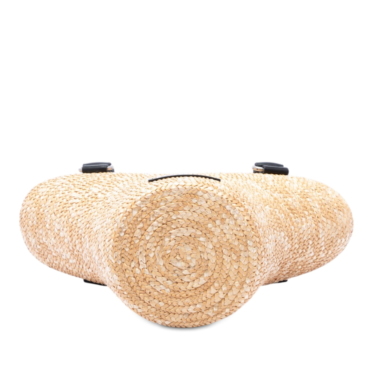 Balenciaga Mini Raffia Beach Basket Tote